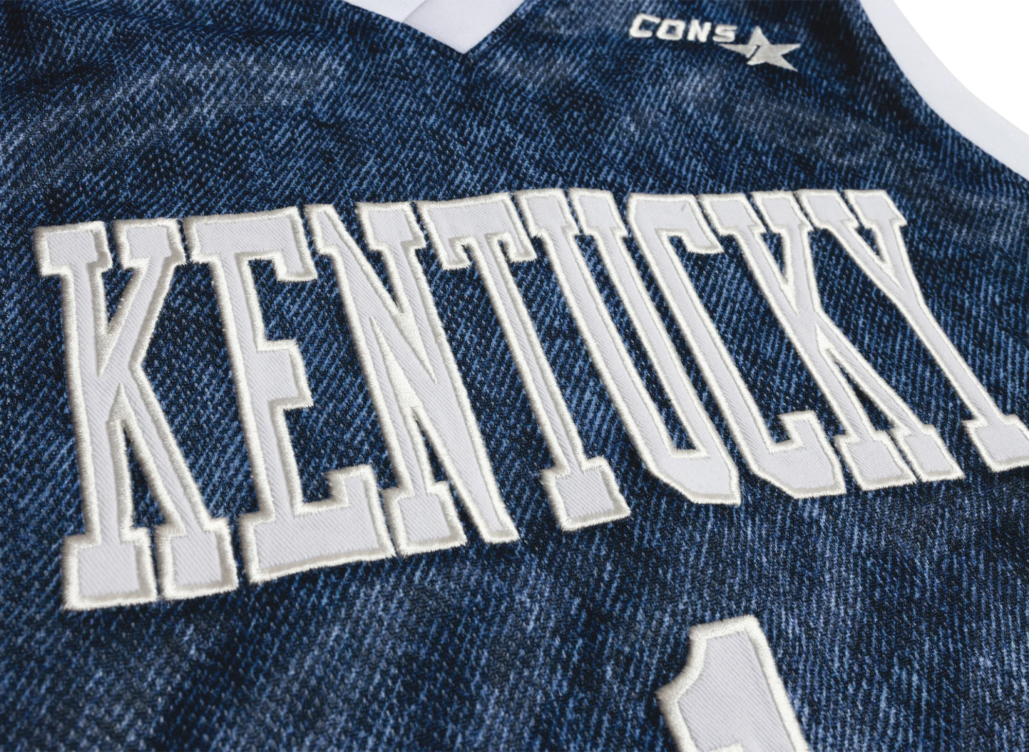 Converse University of Kentucky Basketball Denim Jersey in Blue - Image 6