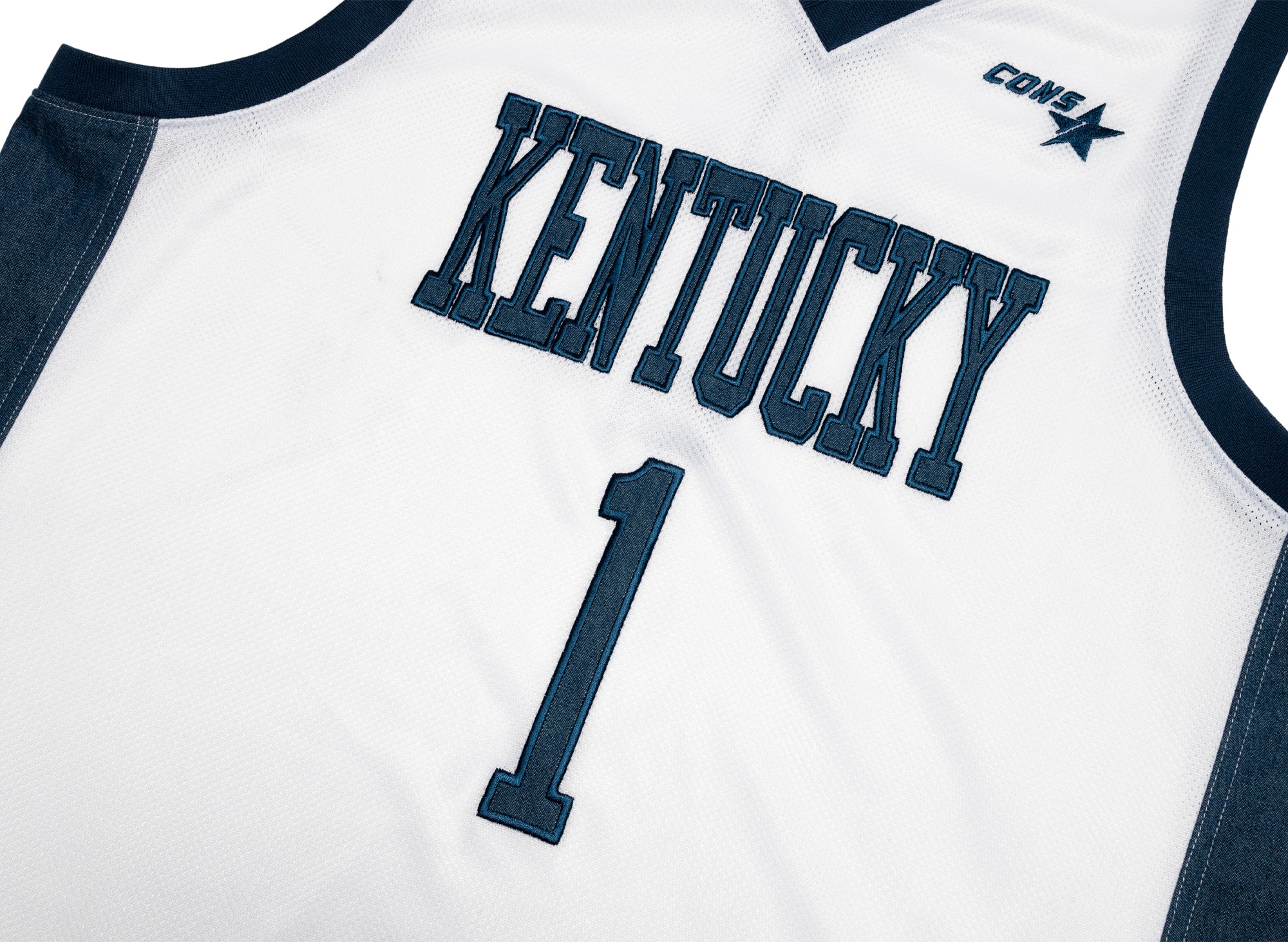 Converse University of Kentucky Basketball Denim Jersey in White - Image 5