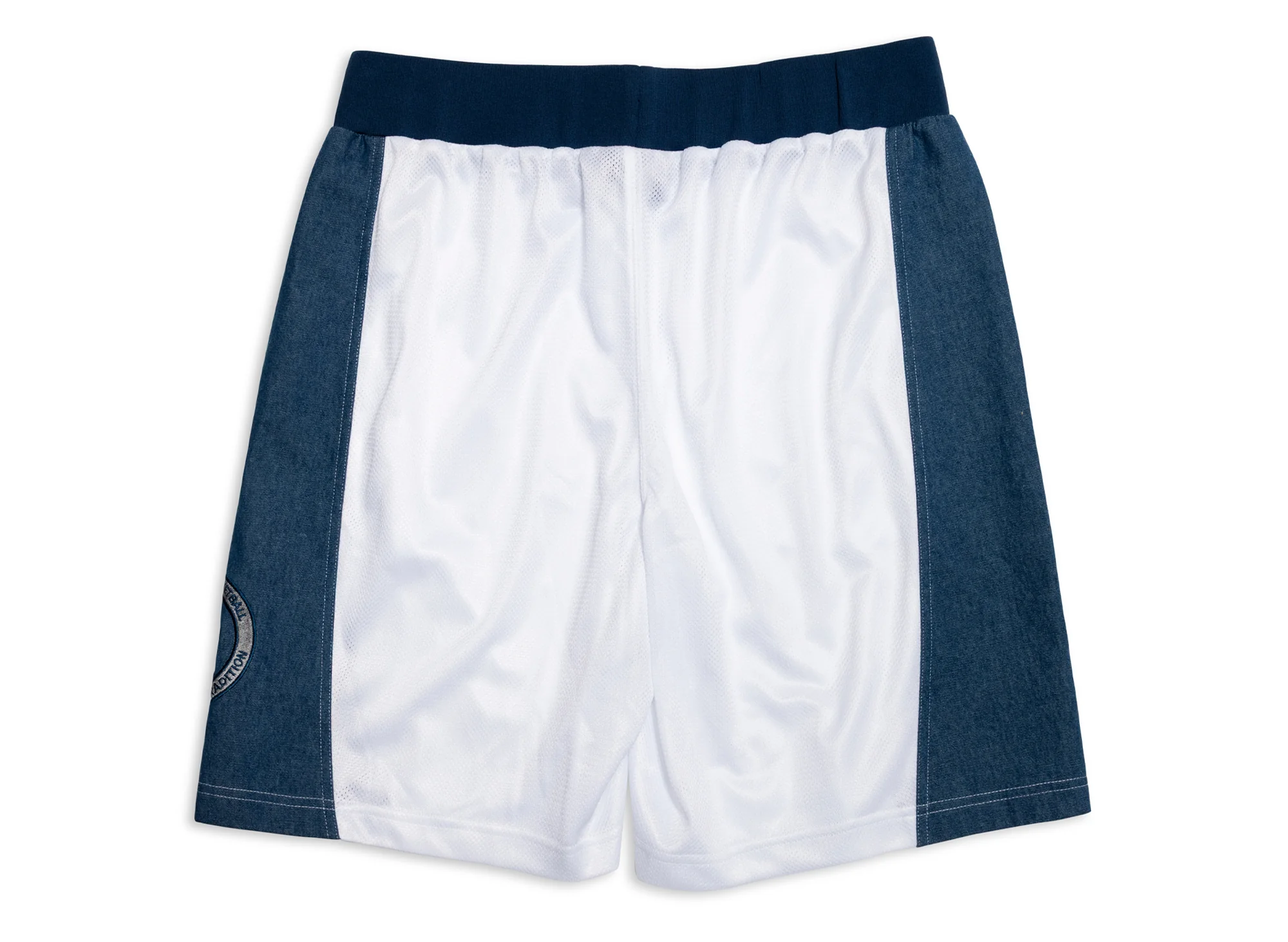 Converse University of Kentucky Basketball Denim Shorts in White - Image 2