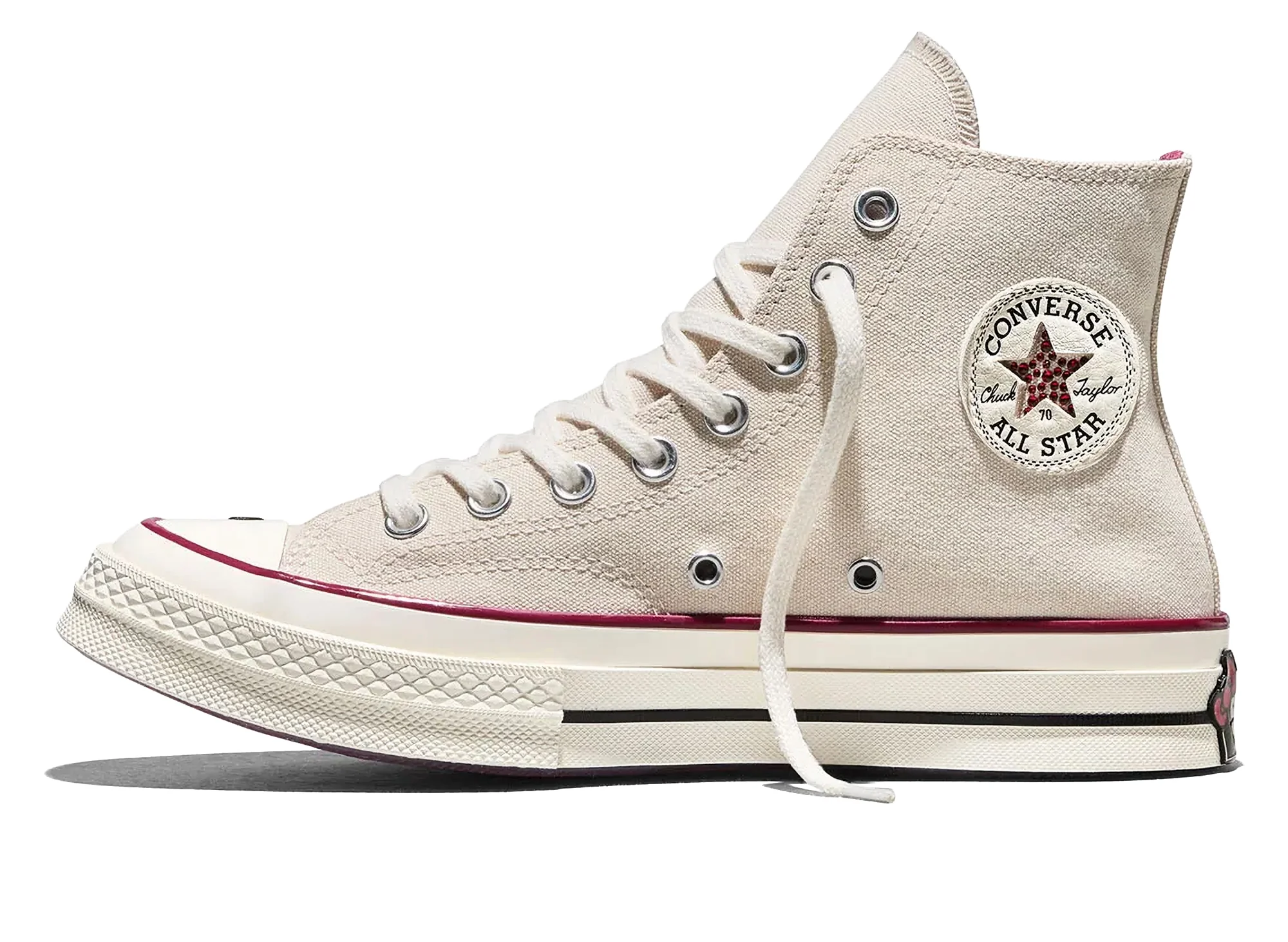 Converse x Hello Kitty Chuck Taylor 70 Hi Swarovski - Image 3
