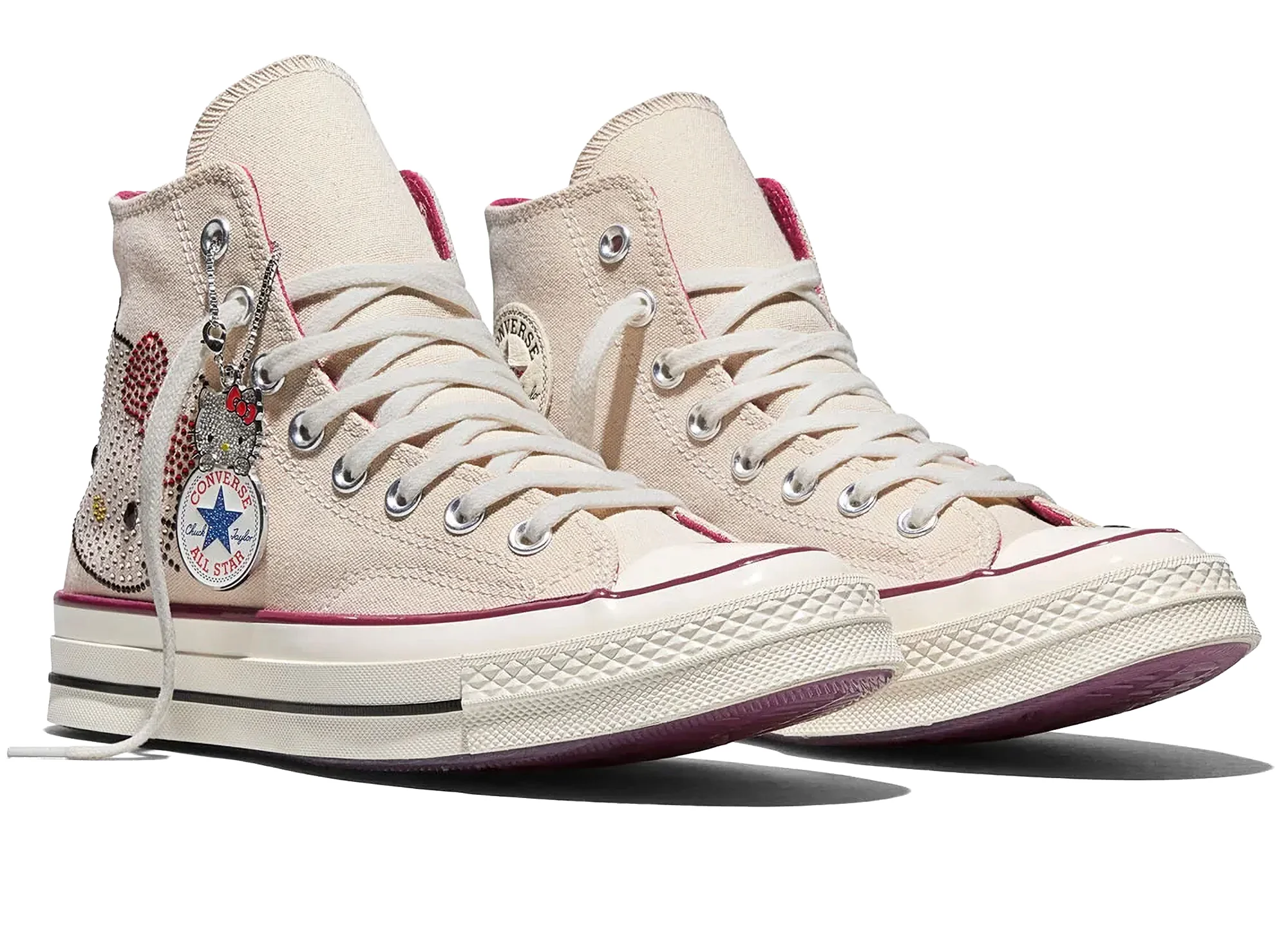 Converse x Hello Kitty Chuck Taylor 70 Hi Swarovski - Image 5