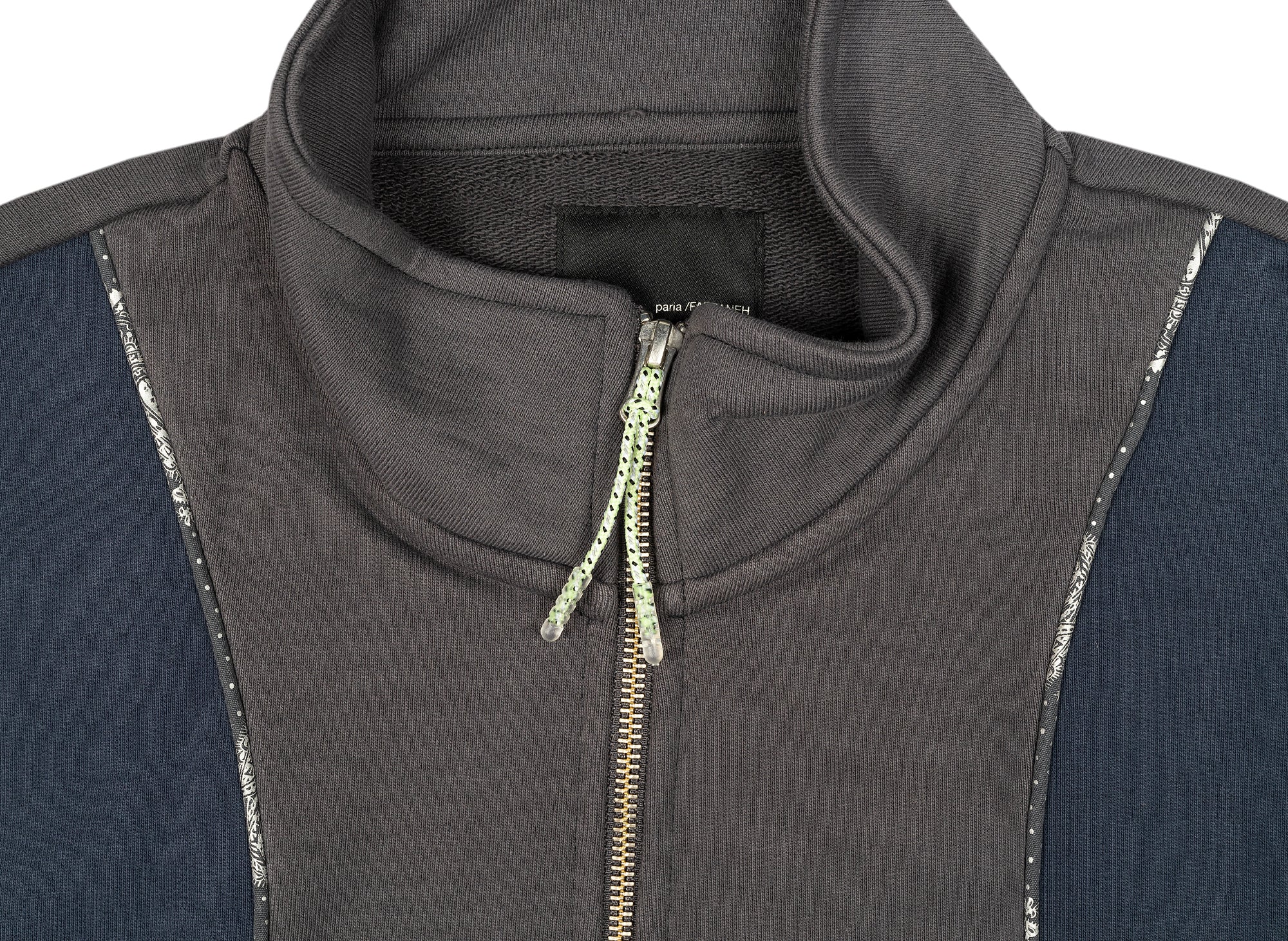 Converse x Paria Farzaneh Full Zip in Charcoal - Image 2
