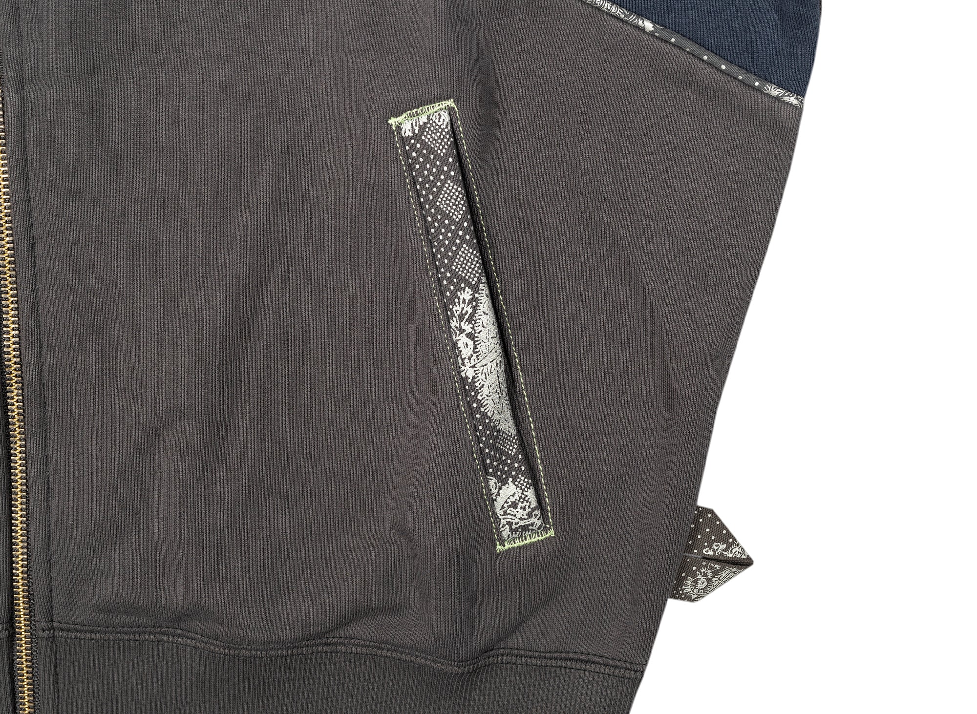 Converse x Paria Farzaneh Full Zip in Charcoal - Image 3