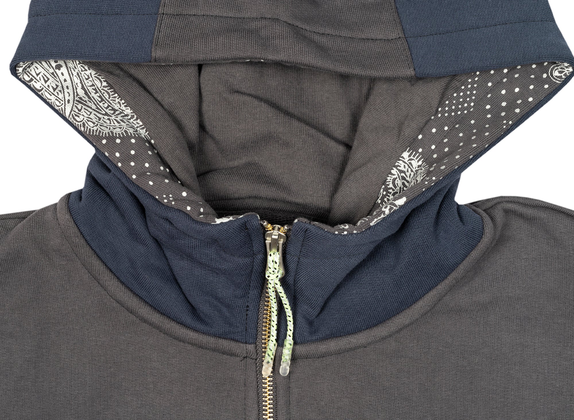 Converse x Paria Farzaneh Full Zip Hoodie in Charcoal - Image 2