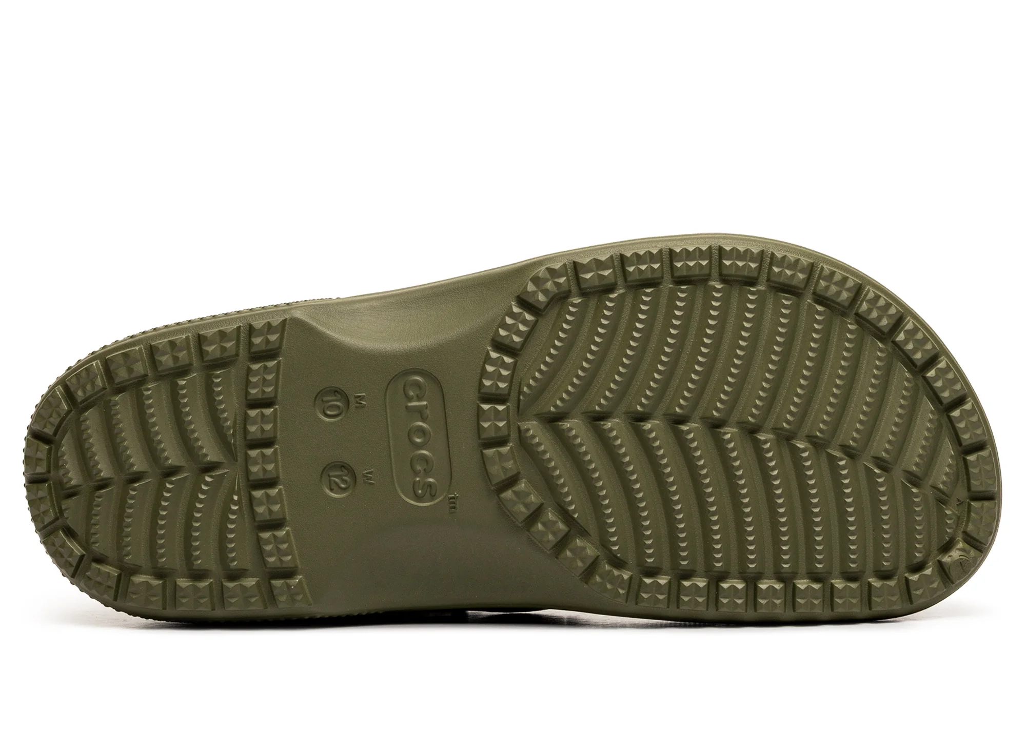 Crocs Classic Boat Shoe Army Green Walnut - Image 5