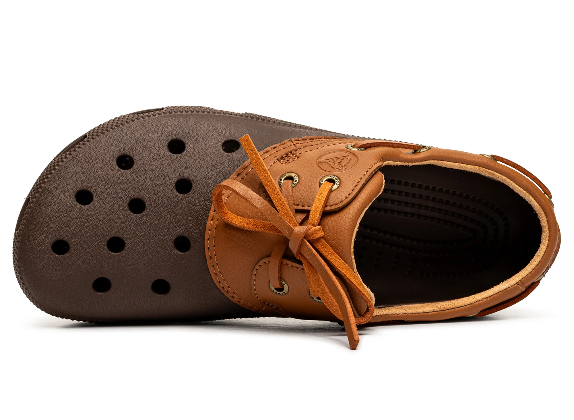 Crocs Classic Boat Shoe Coffee Cognac - Image 4