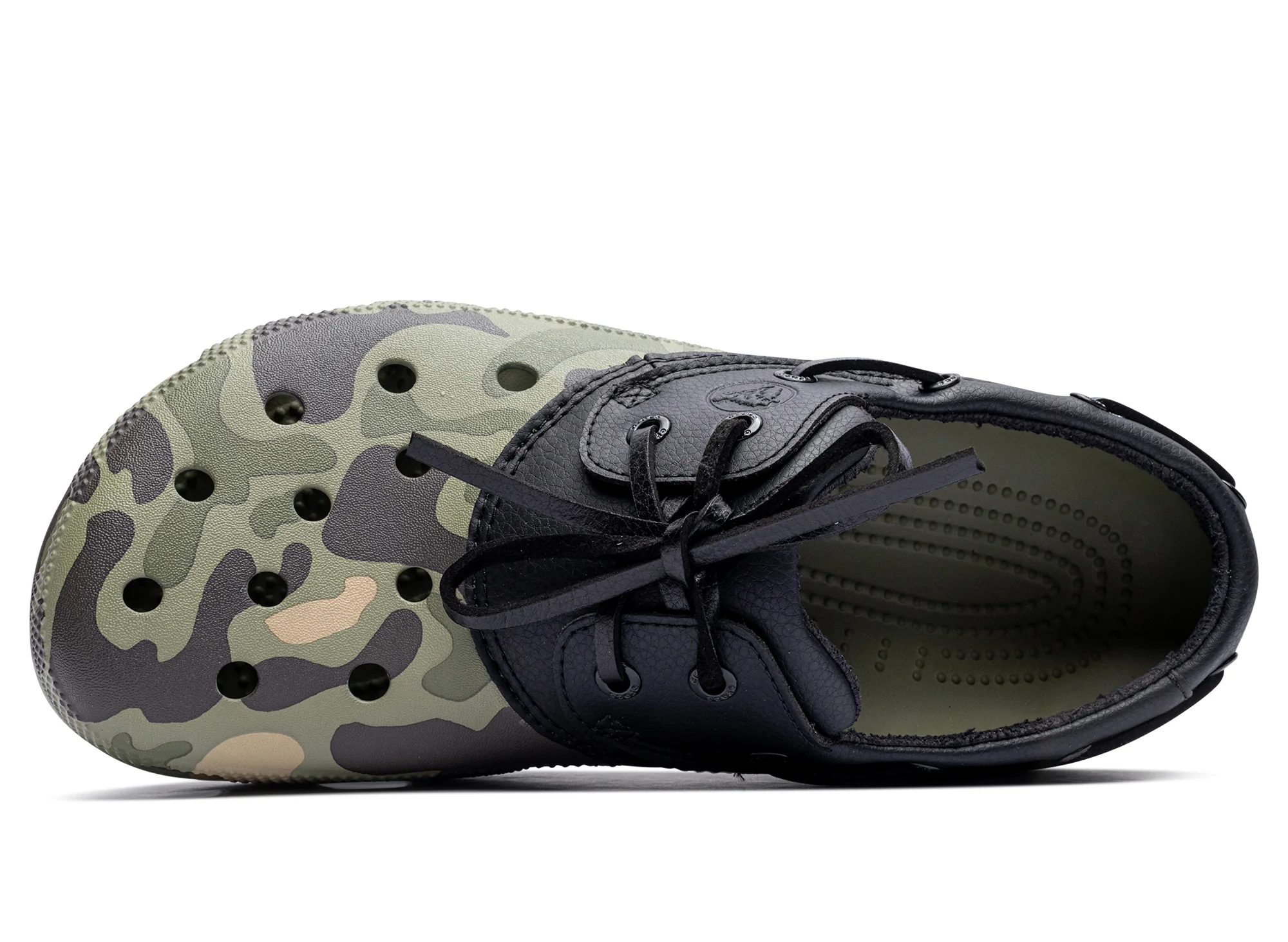 Crocs Classic Duck Camo Boat Shoe in Cargo Duck Camo - Image 4