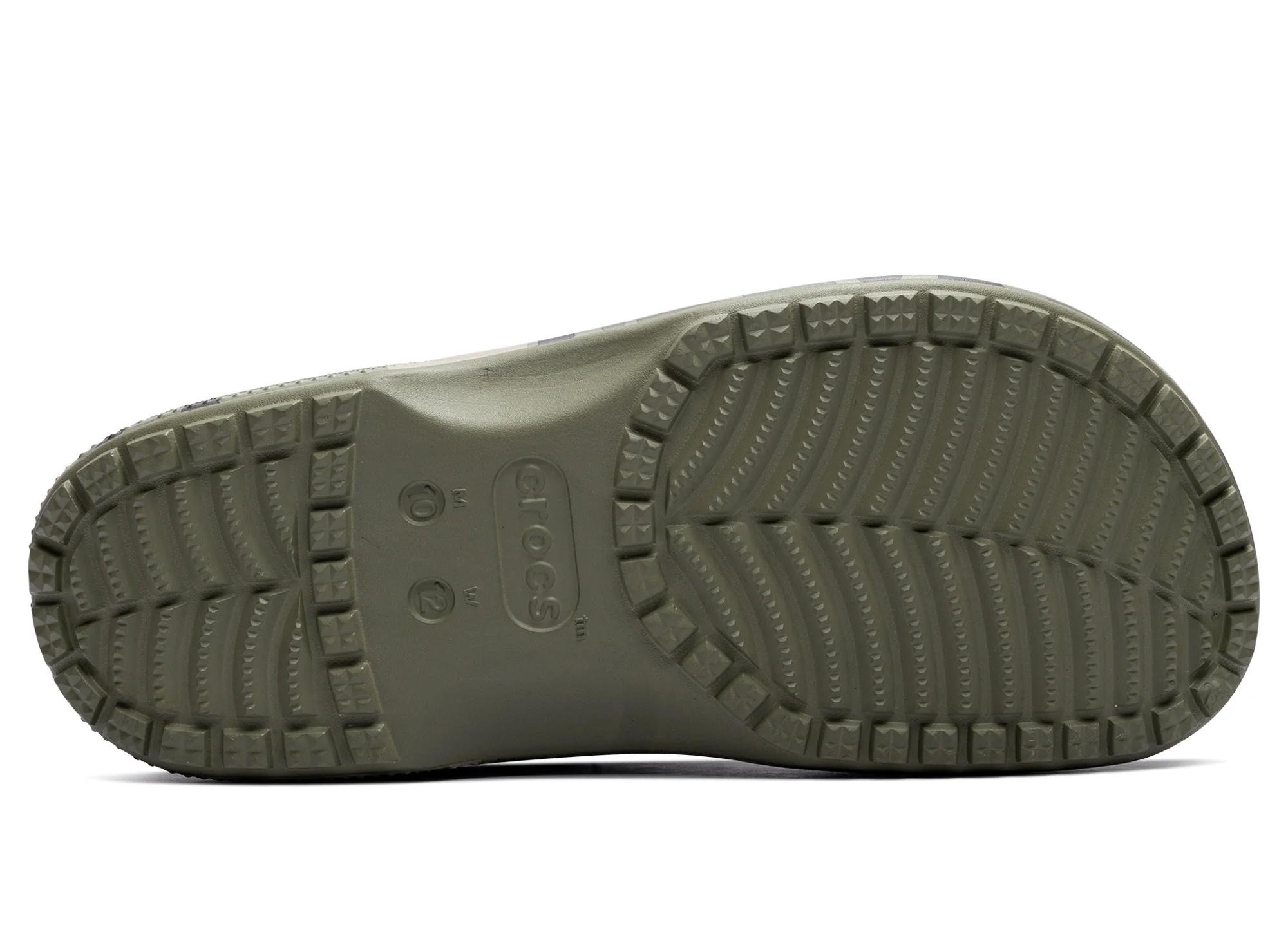 Crocs Classic Duck Camo Boat Shoe in Cargo Duck Camo - Image 5
