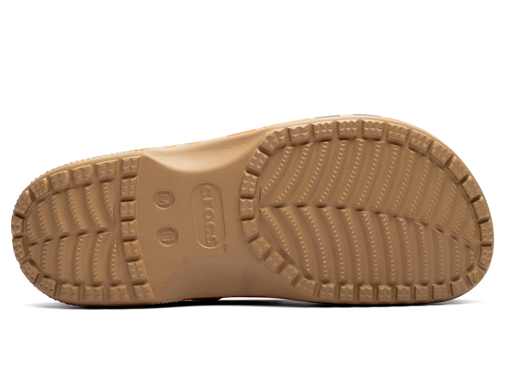 Crocs Classic Duck Camo Boat Shoe in Shocking Orange Duck Camo - Image 5