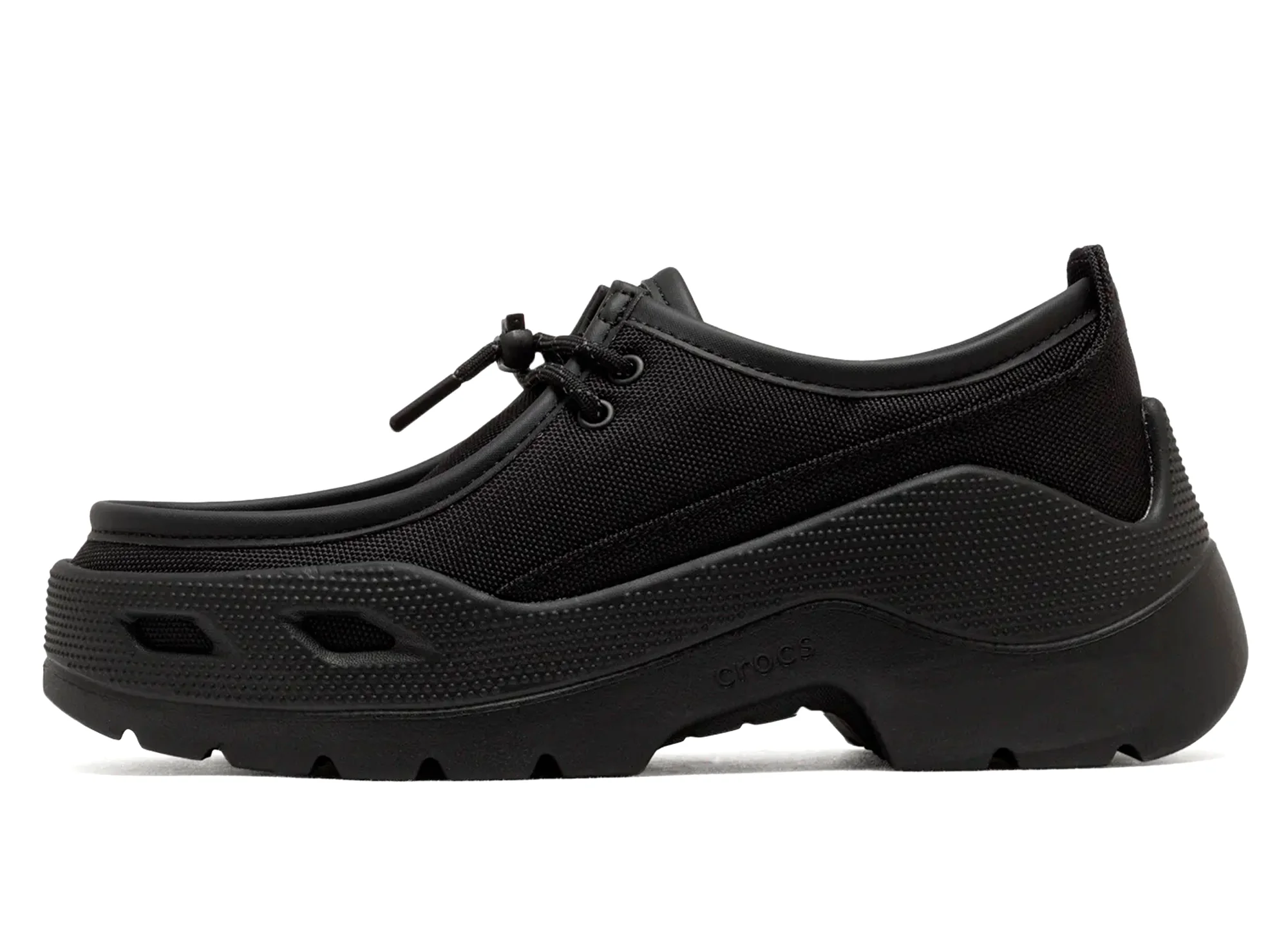 Crocs Gallery Shoe Tech in Black - Image 3