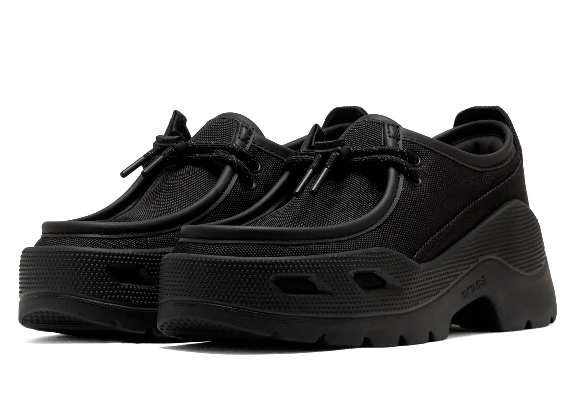 Crocs Gallery Shoe Tech in Black - Image 4