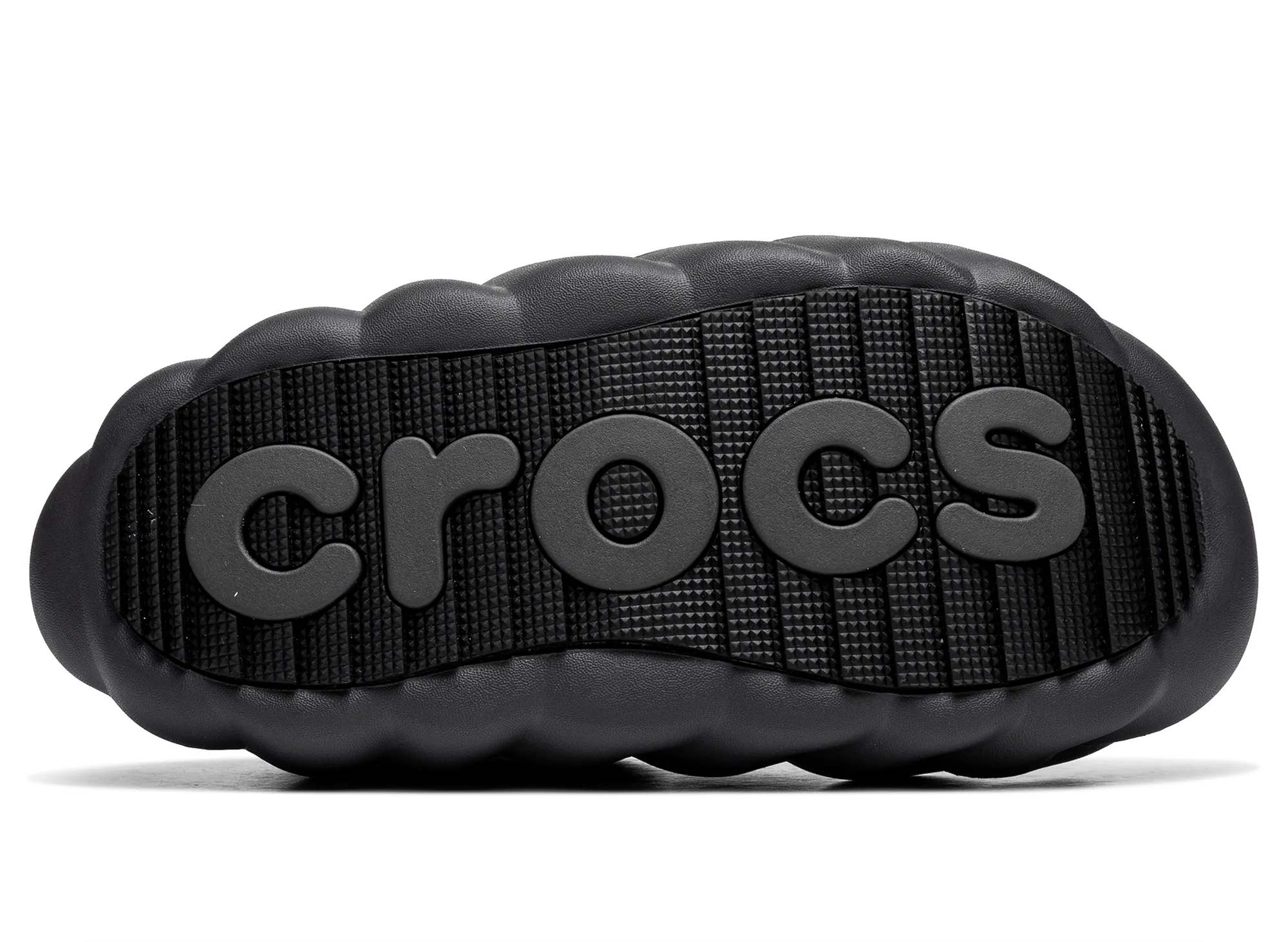 Crocs Overpuff Translucent Shorty in Black - Image 5
