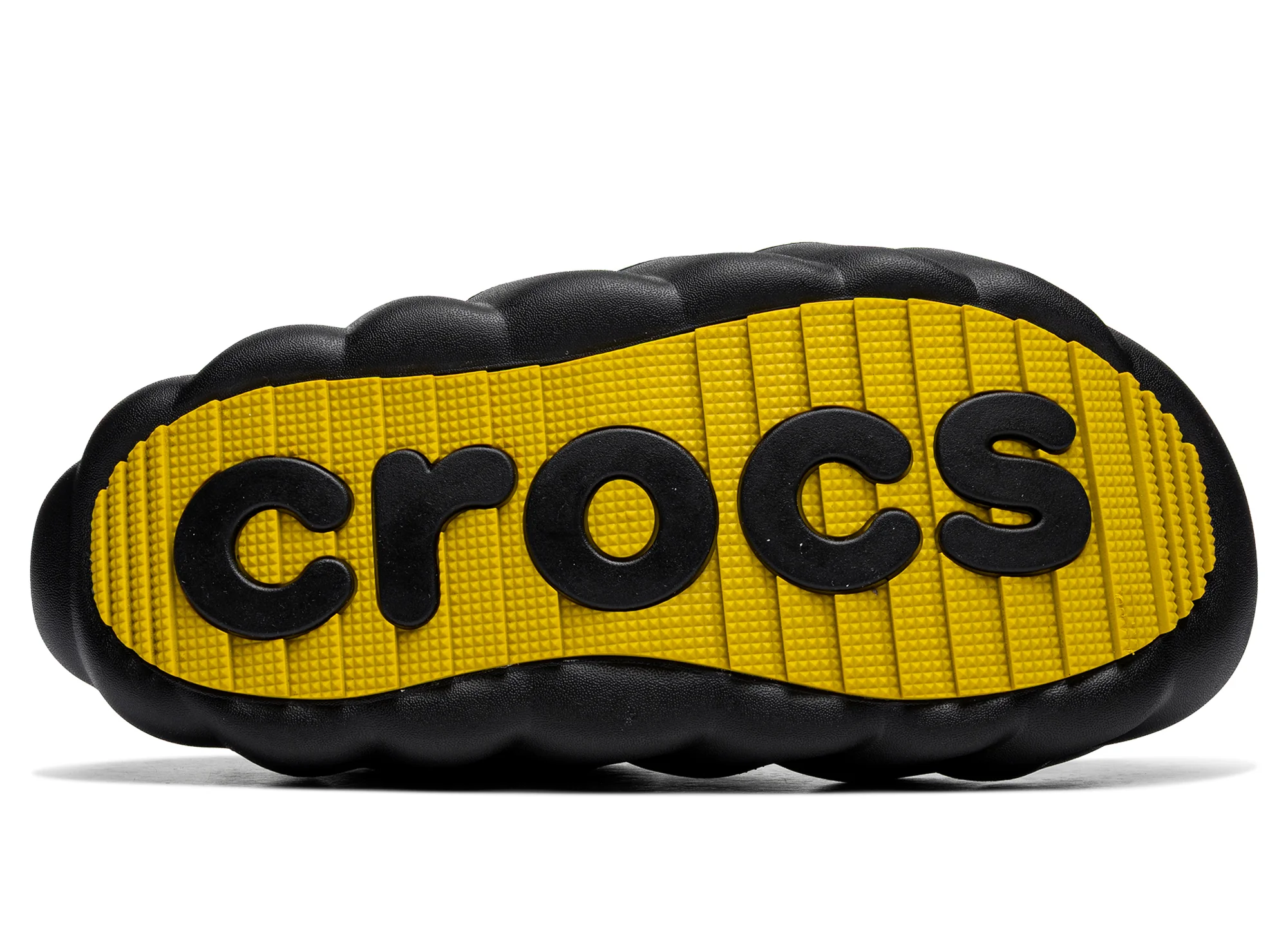 Crocs Overpuff Translucent Shorty in Citrine - Image 5