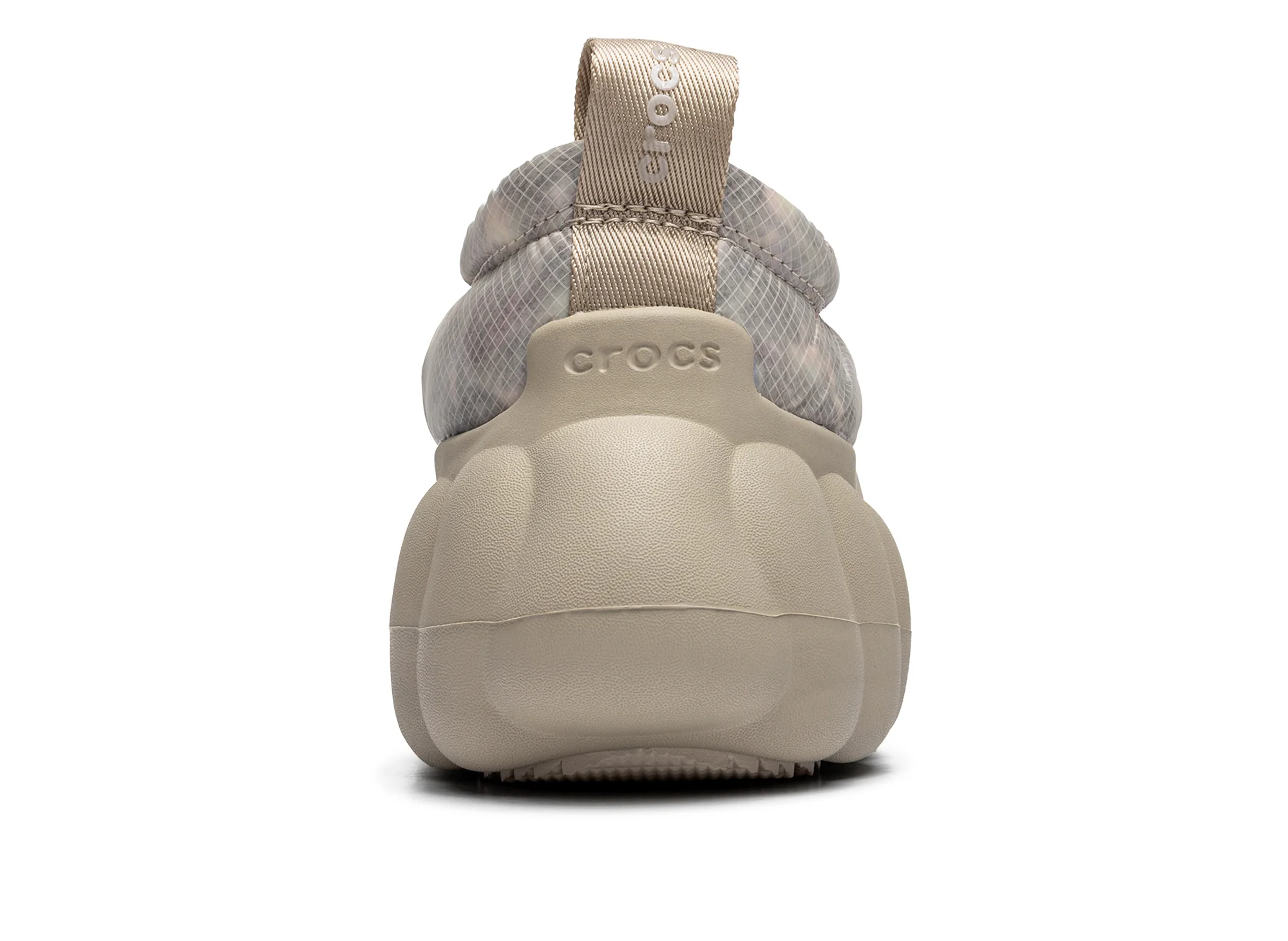 Crocs Overpuff Translucent Shorty in White - Image 2