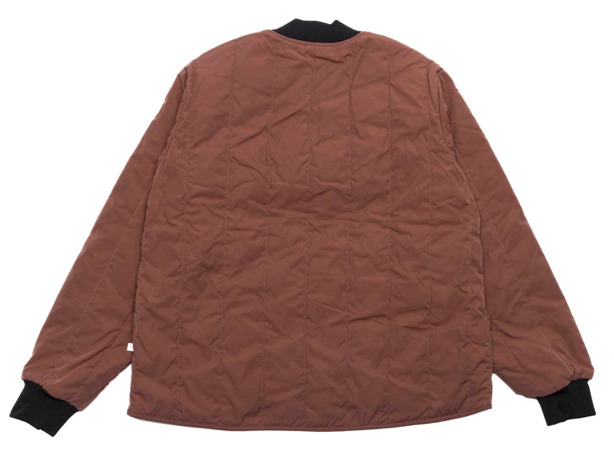 Dickies Insulated Quilted Jacket in Mahogany - Image 3