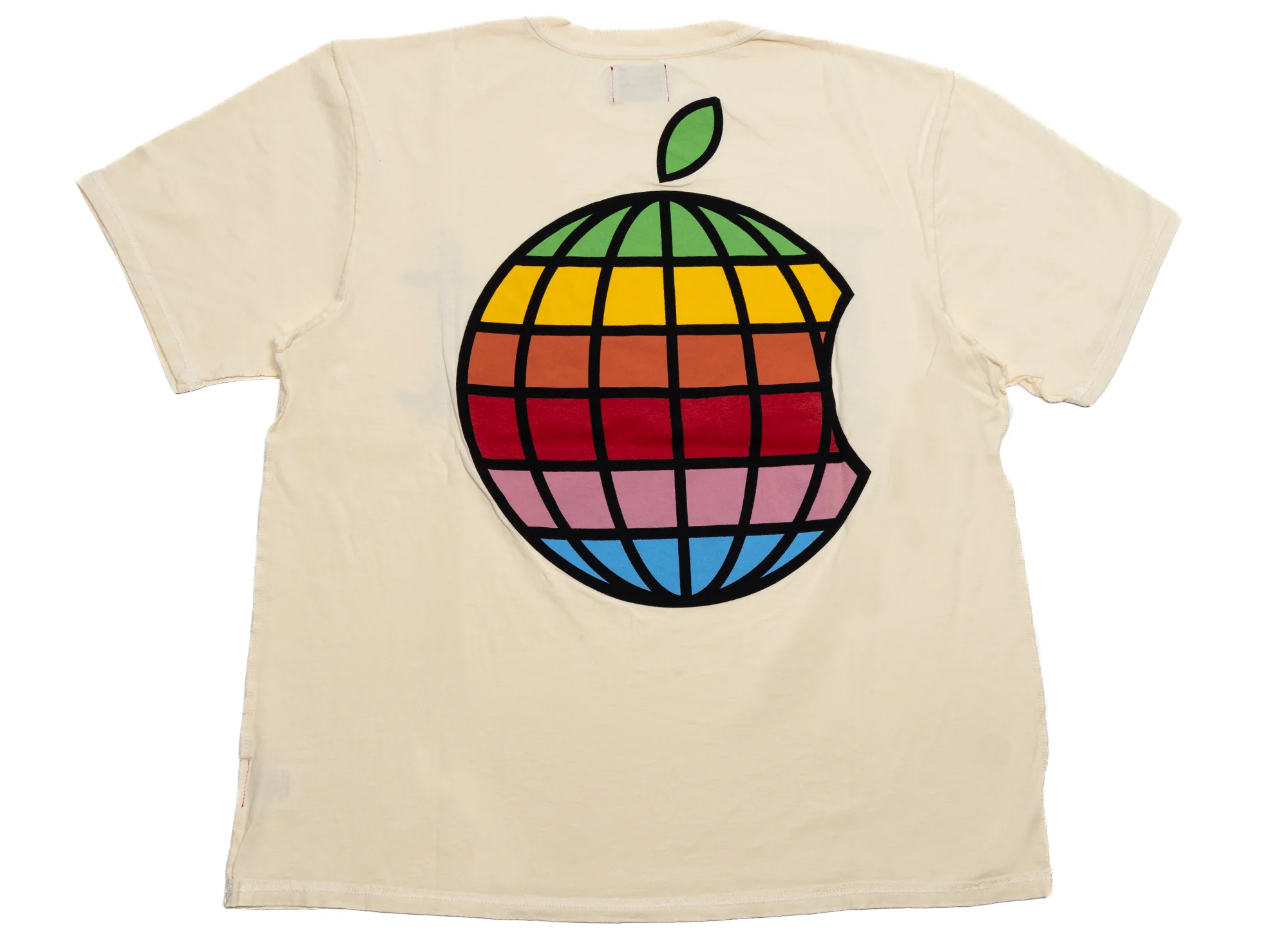 Diet Starts Monday Apple Tee in Antique White - Image 2