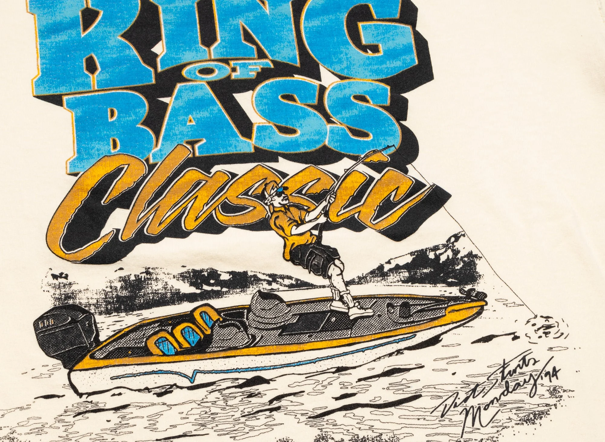 Diet Starts Monday Bass Tee - Image 2