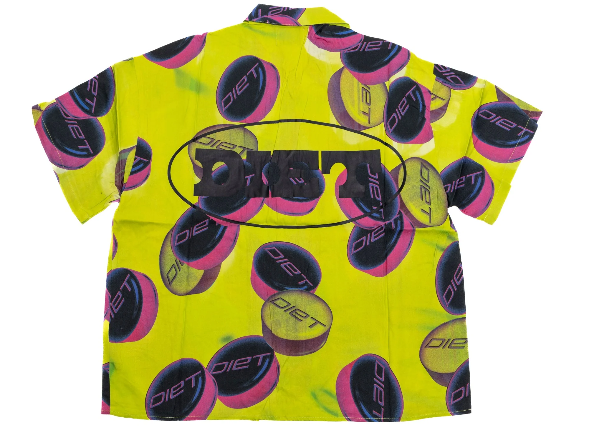 Diet Starts Monday Pill Button Up Shirt - Image 2