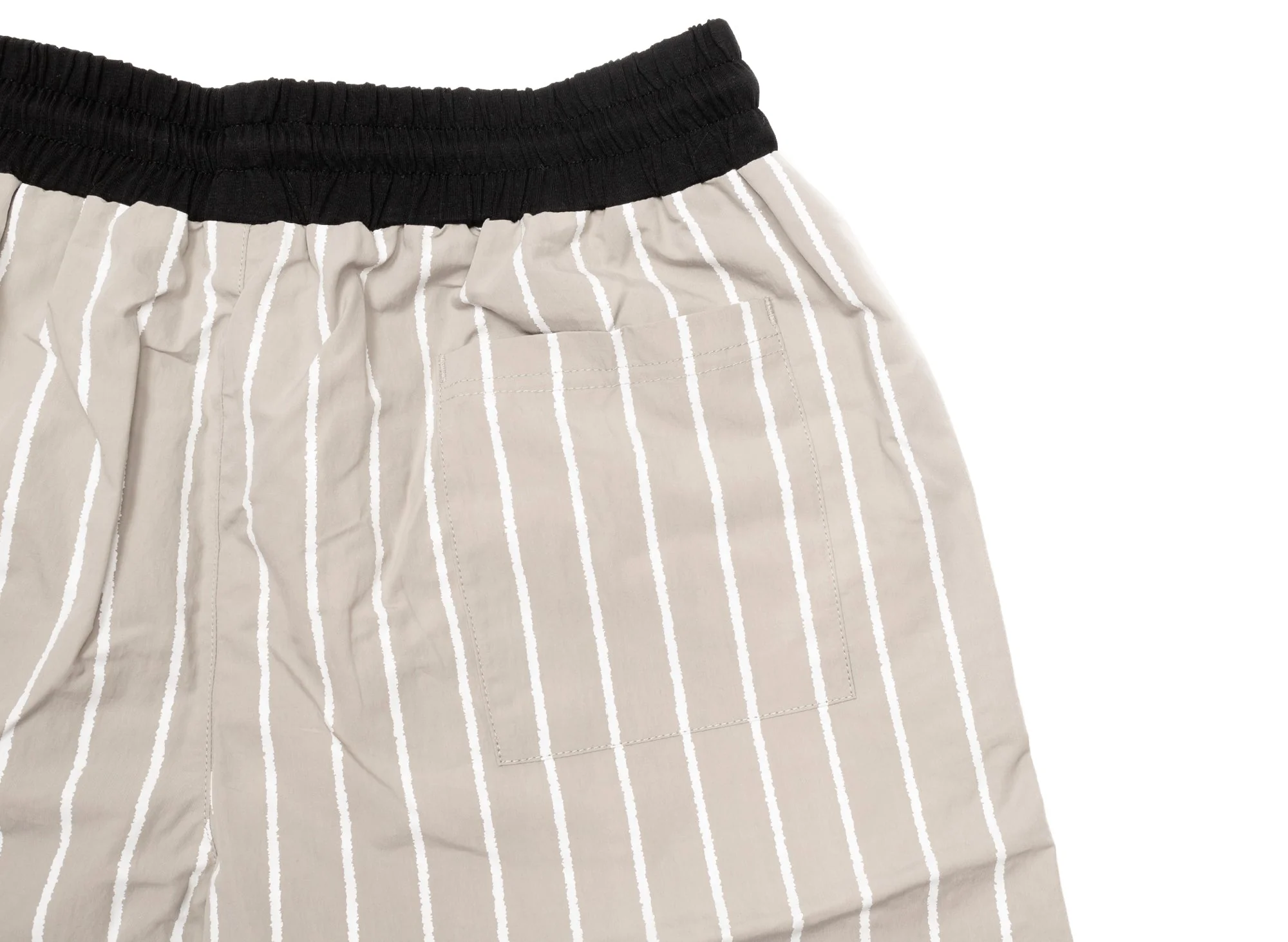 Diet Starts Monday Pinstripe Shorts in Grey - Image 2