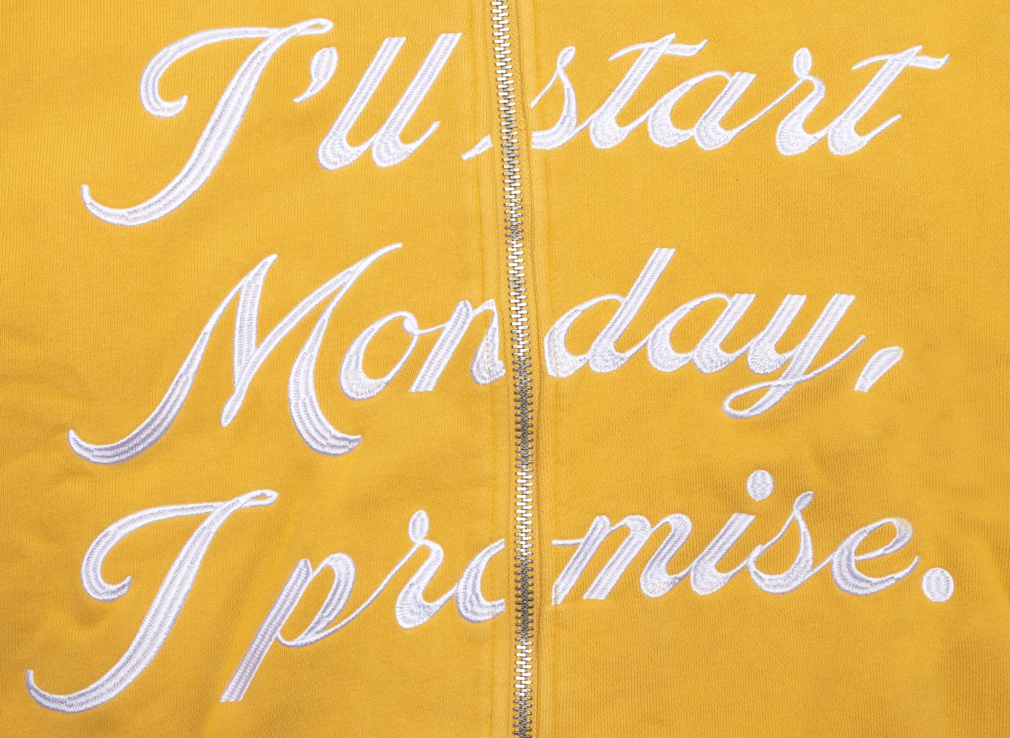 Diet Starts Monday Promise Full Zip Hoodie - Image 2