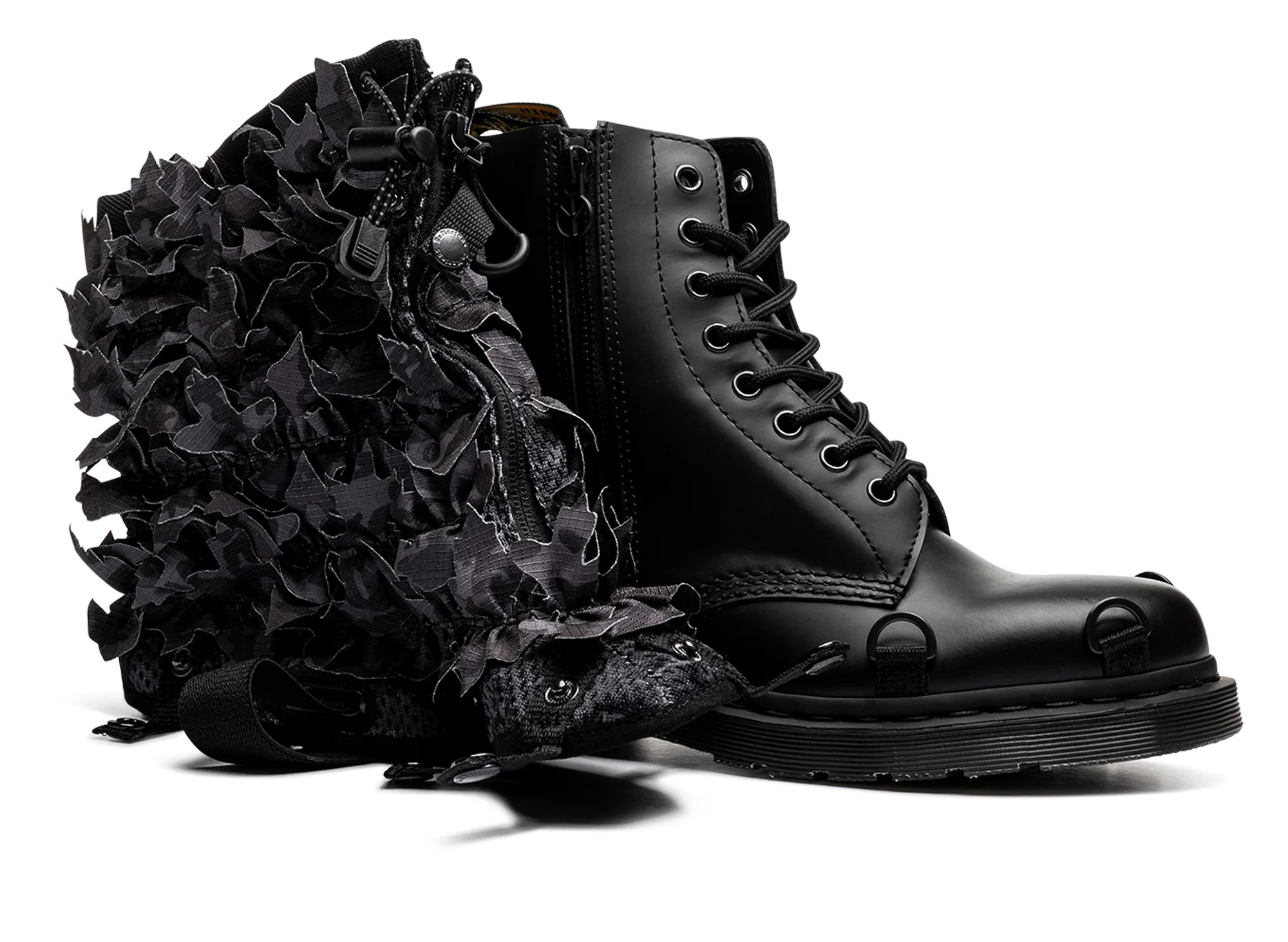 Dr. Martens 1460 Babylon in Black - Image 2
