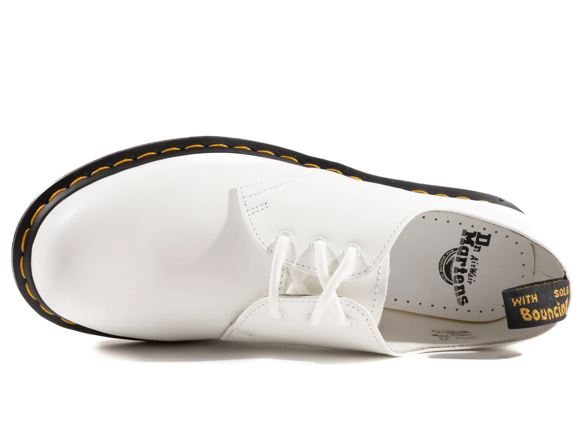 Dr. Martens Iced White Smooth 1461 Boots - Image 4