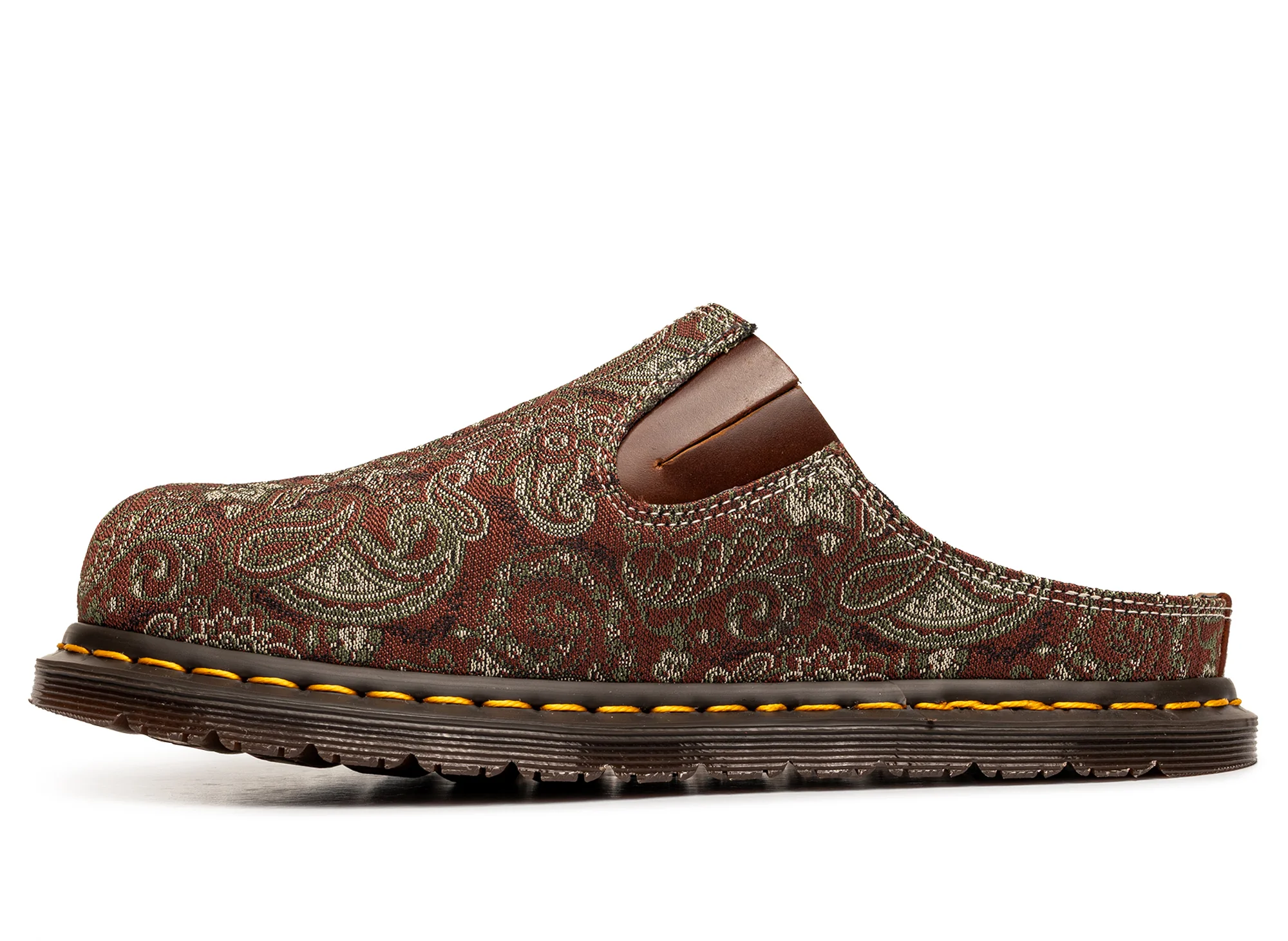 Dr. Martens San Mule in Russet Red & Multi Color - Image 3
