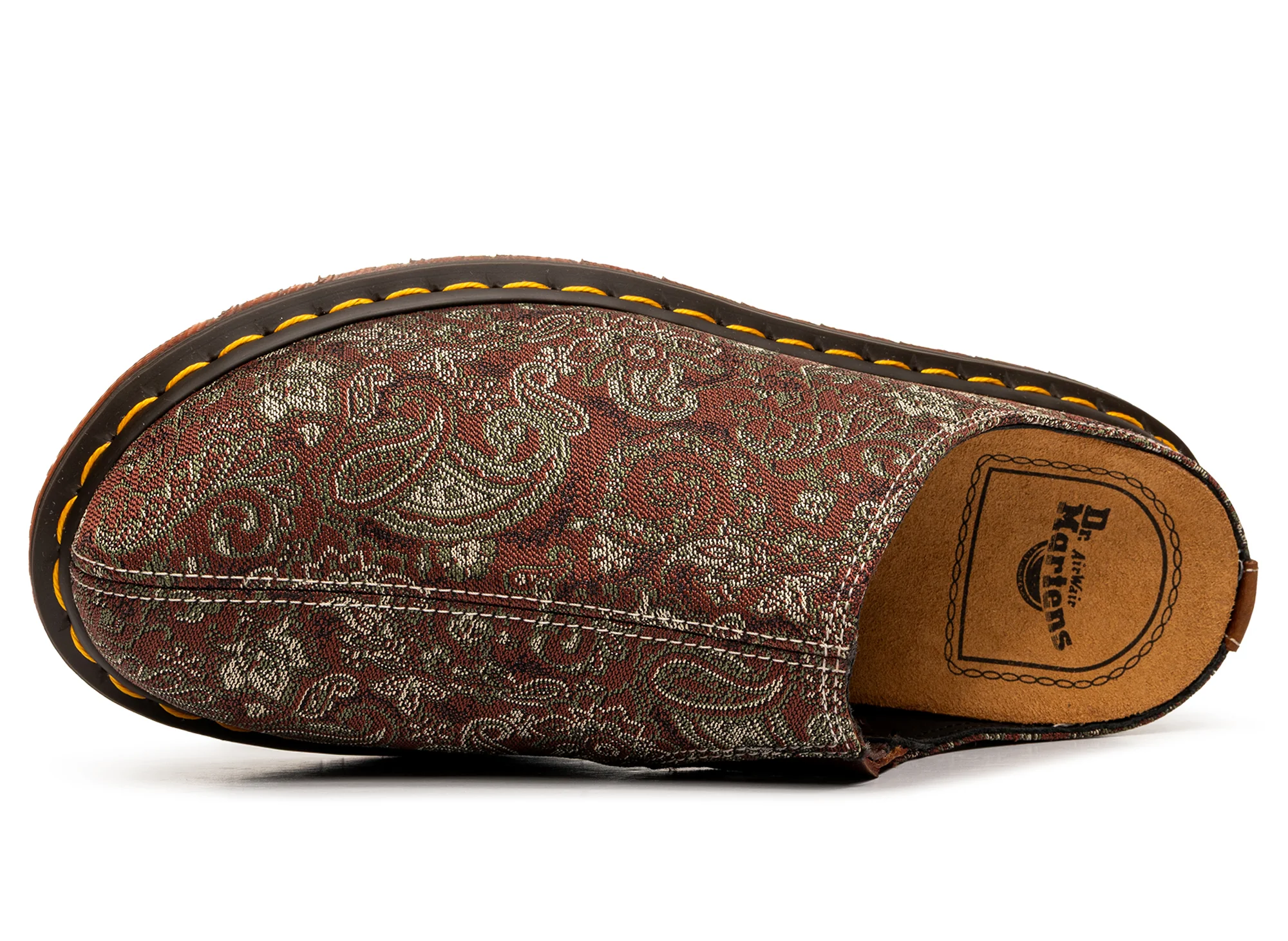 Dr. Martens San Mule in Russet Red & Multi Color - Image 4