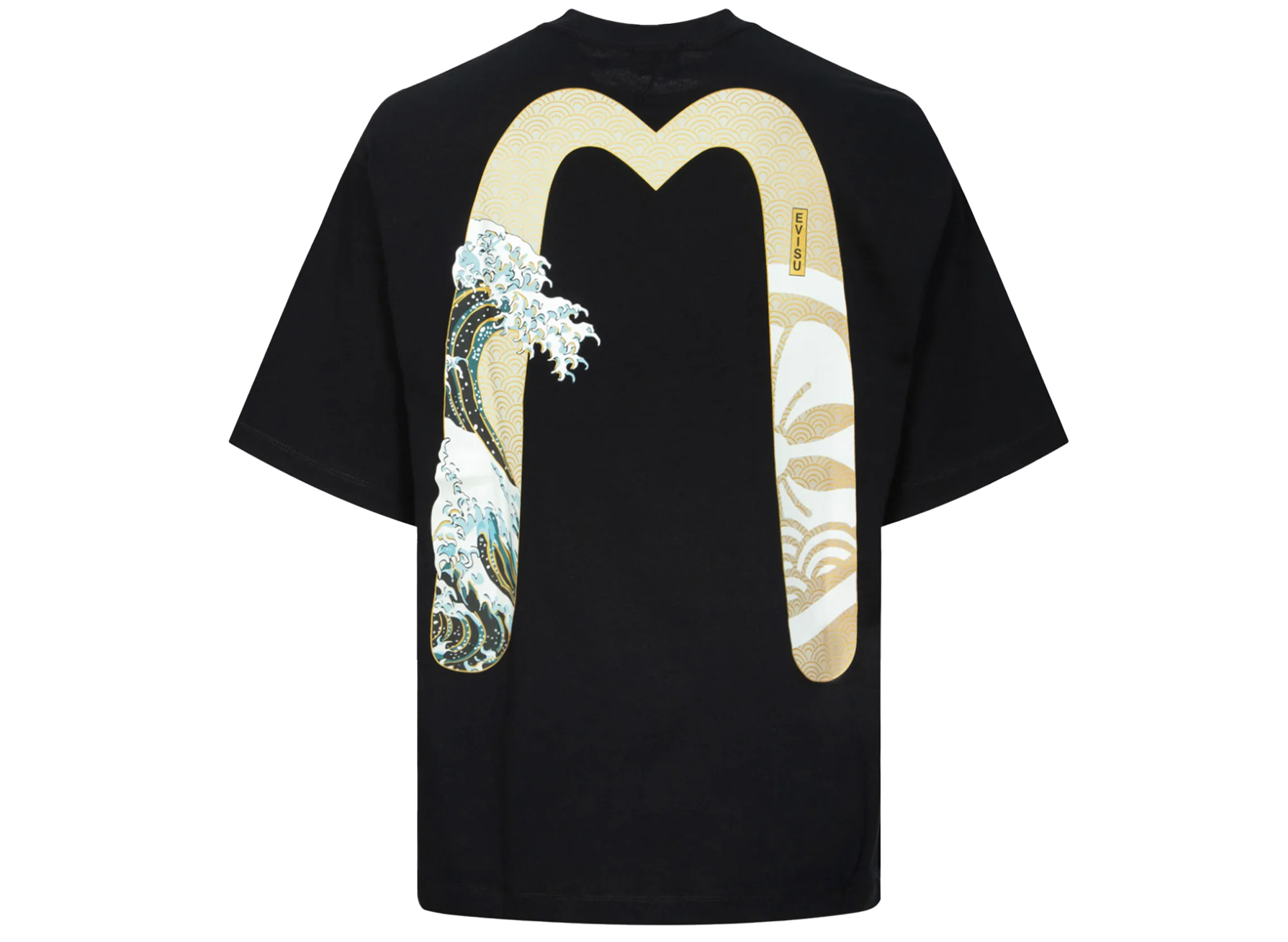 Evisu Kamon and the Great Wave Daicock Print Relax Fit T-Shirt - Image 2