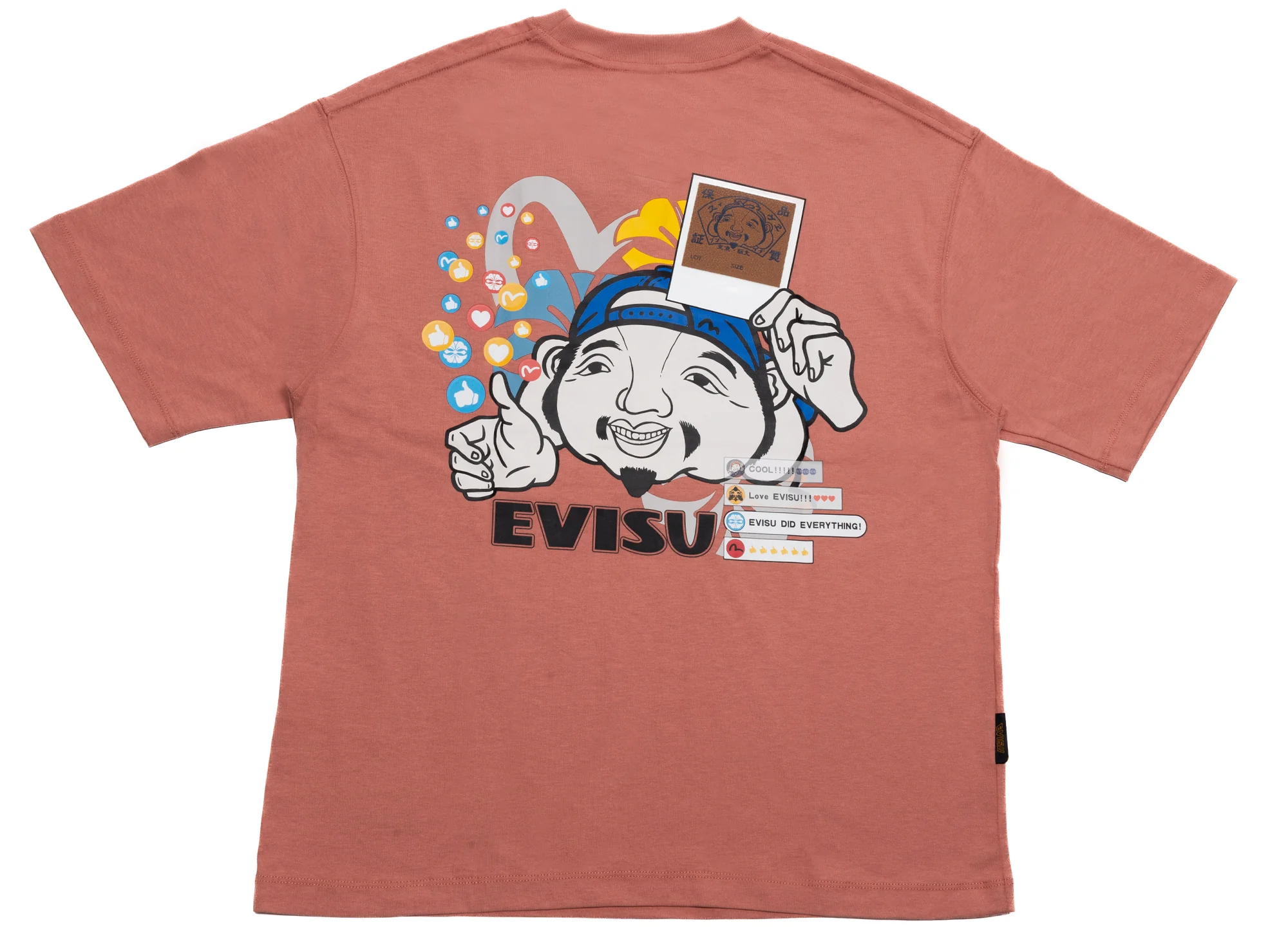 Evisu Media Knit T-Shirt - Image 2