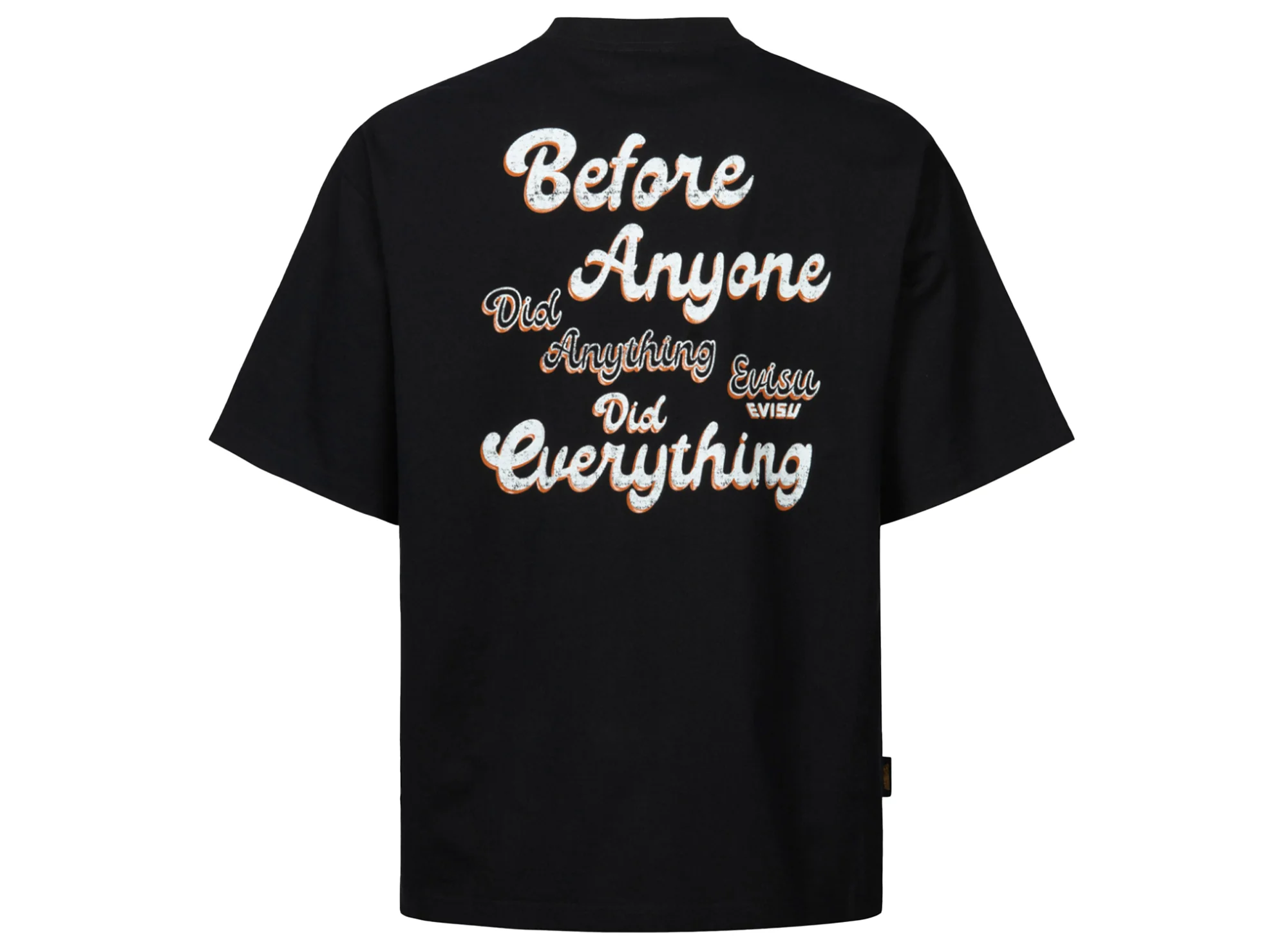 Evisu Multi-Logo & Slogan Misty Print Relaxed Fit T-Shirt - Image 2