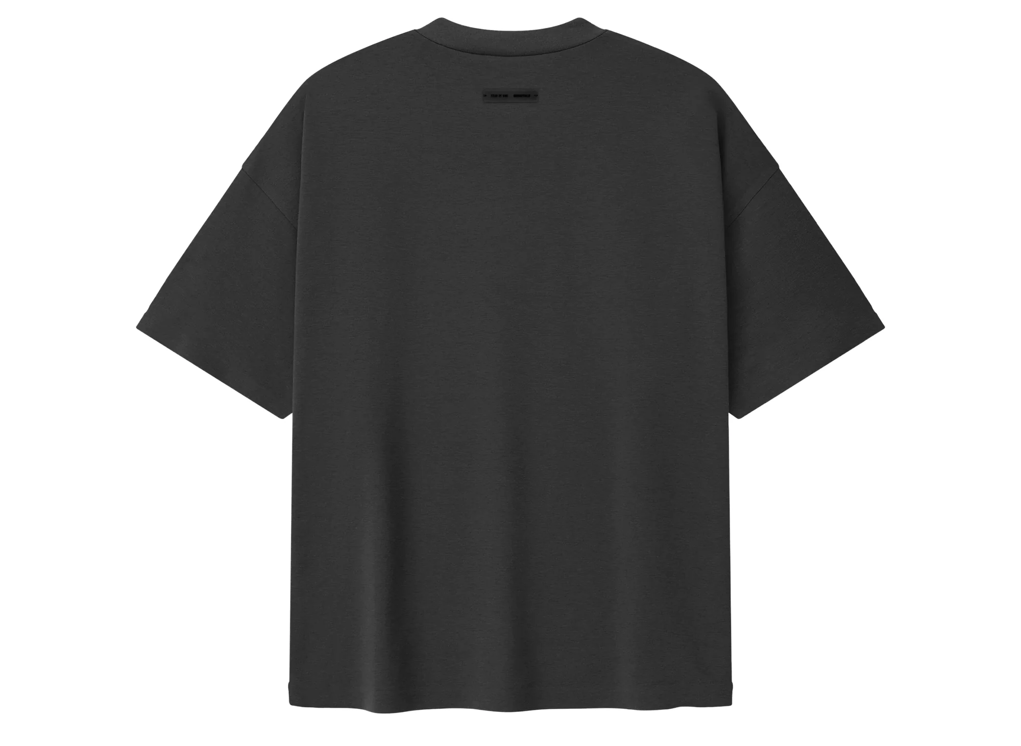 Fear of God Essentials 90's Short Sleeve Tee Ponte 'Iron Grey' - Image 2