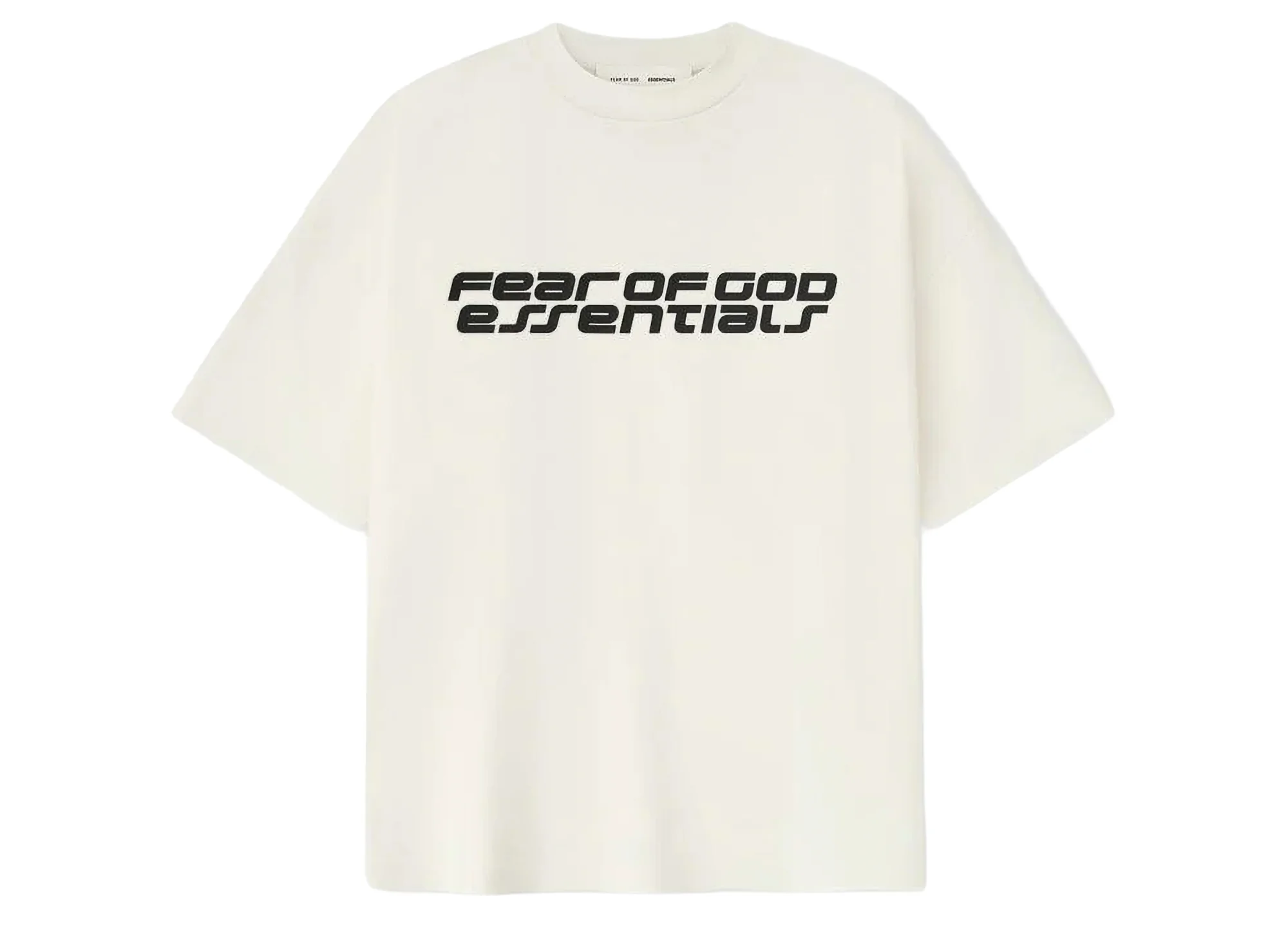 Fear of God Essentials 90's Short Sleeve Tee Ponte 'Ivory'