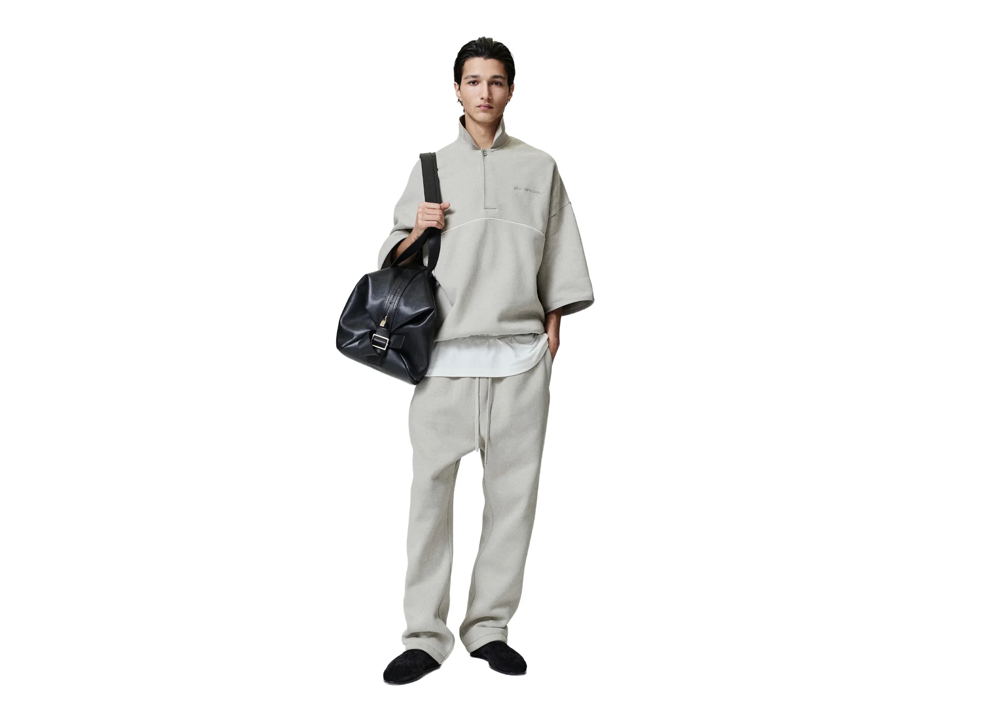 Fear of God Essentials Active Trace Relaxed Sweatpant 'Seal' - Image 4