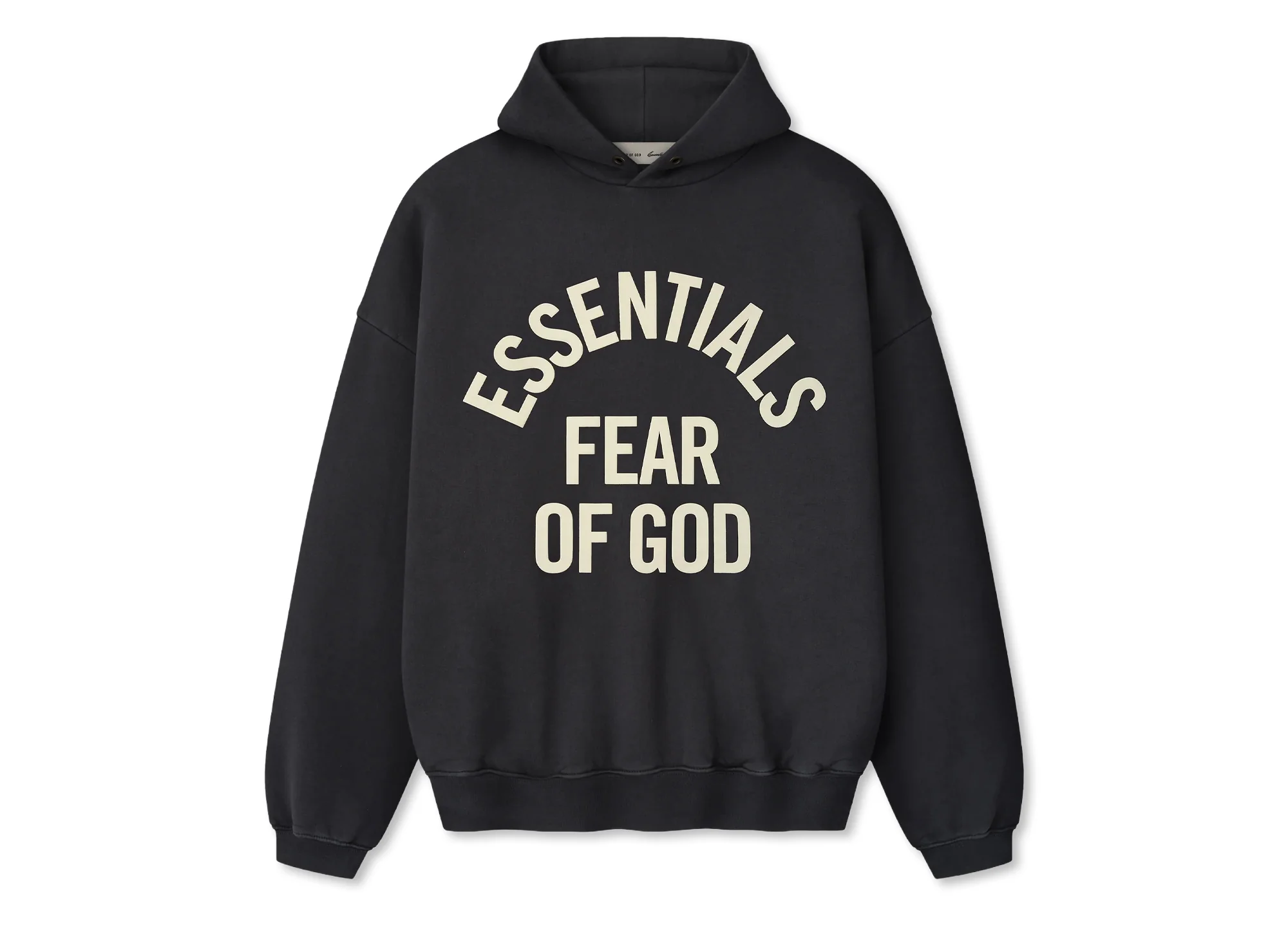 Fear of God Essentials Campus 90's Hoodie 'Faded Black'