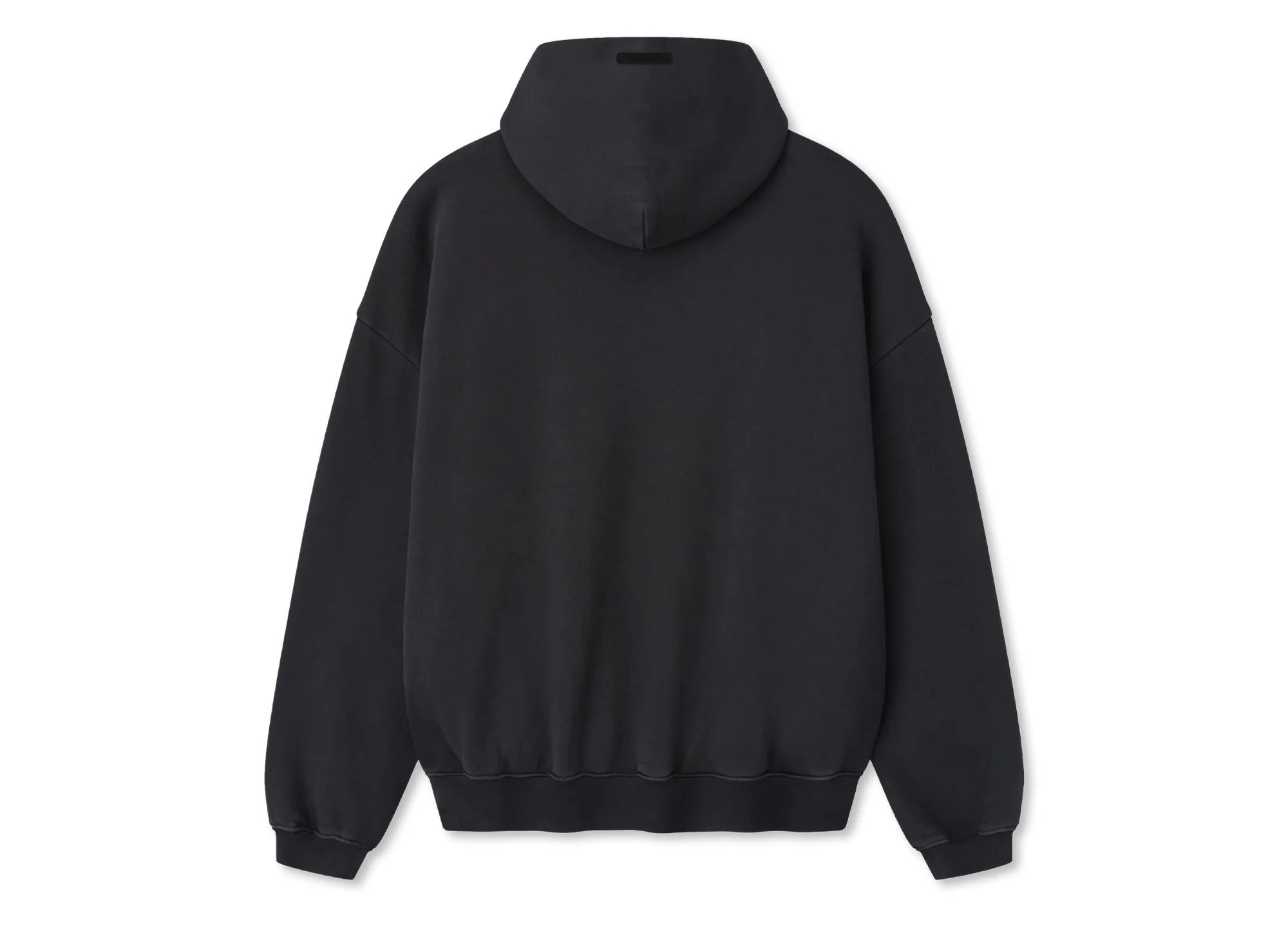 Fear of God Essentials Campus 90's Hoodie 'Faded Black' - Image 2