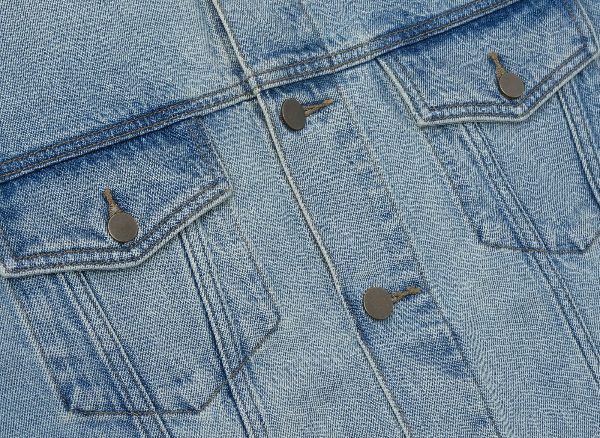 Fear of God Essentials Classic Denim Jacket 'Classic Blue' - Image 3