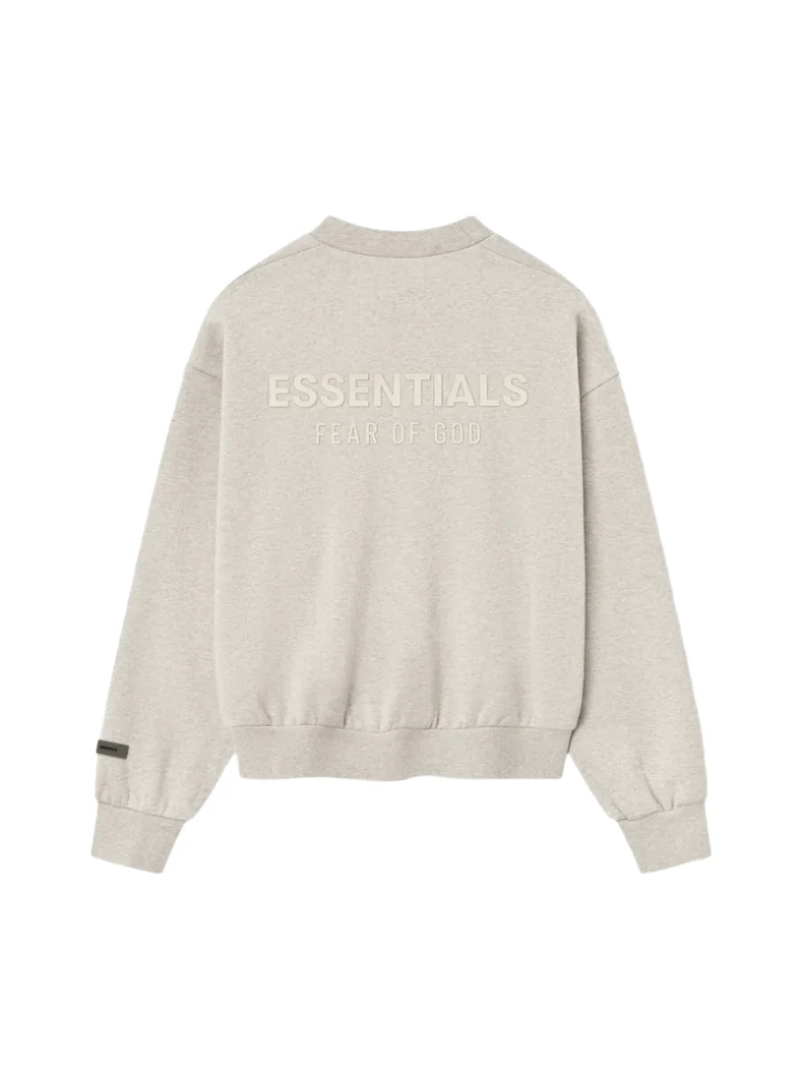 Fear of God Essentials Classic Fit Fleece Crewneck - Image 2