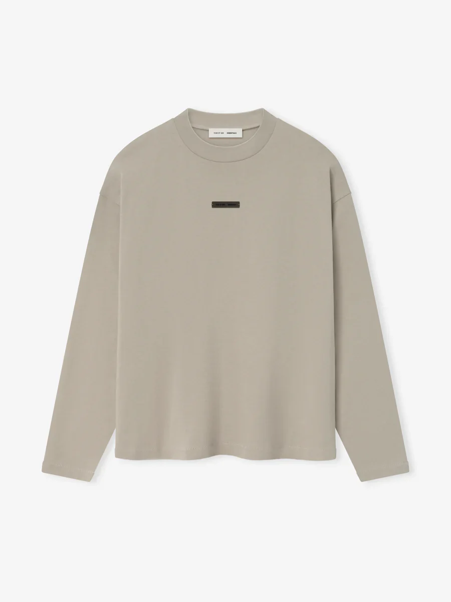 Fear of God Essentials Classic Long Sleeve Tee - Image 3