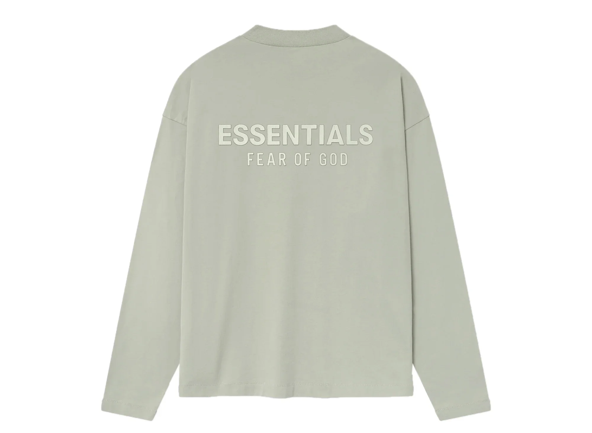 Fear of God Essentials Classic Long Sleeve Tee 'Abbey Stone' - Image 2
