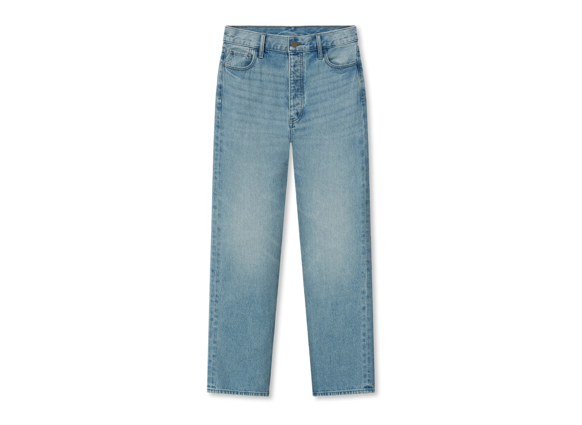 Fear of God Essentials Denim 5 Pocket Jeans 'Classic Blue'