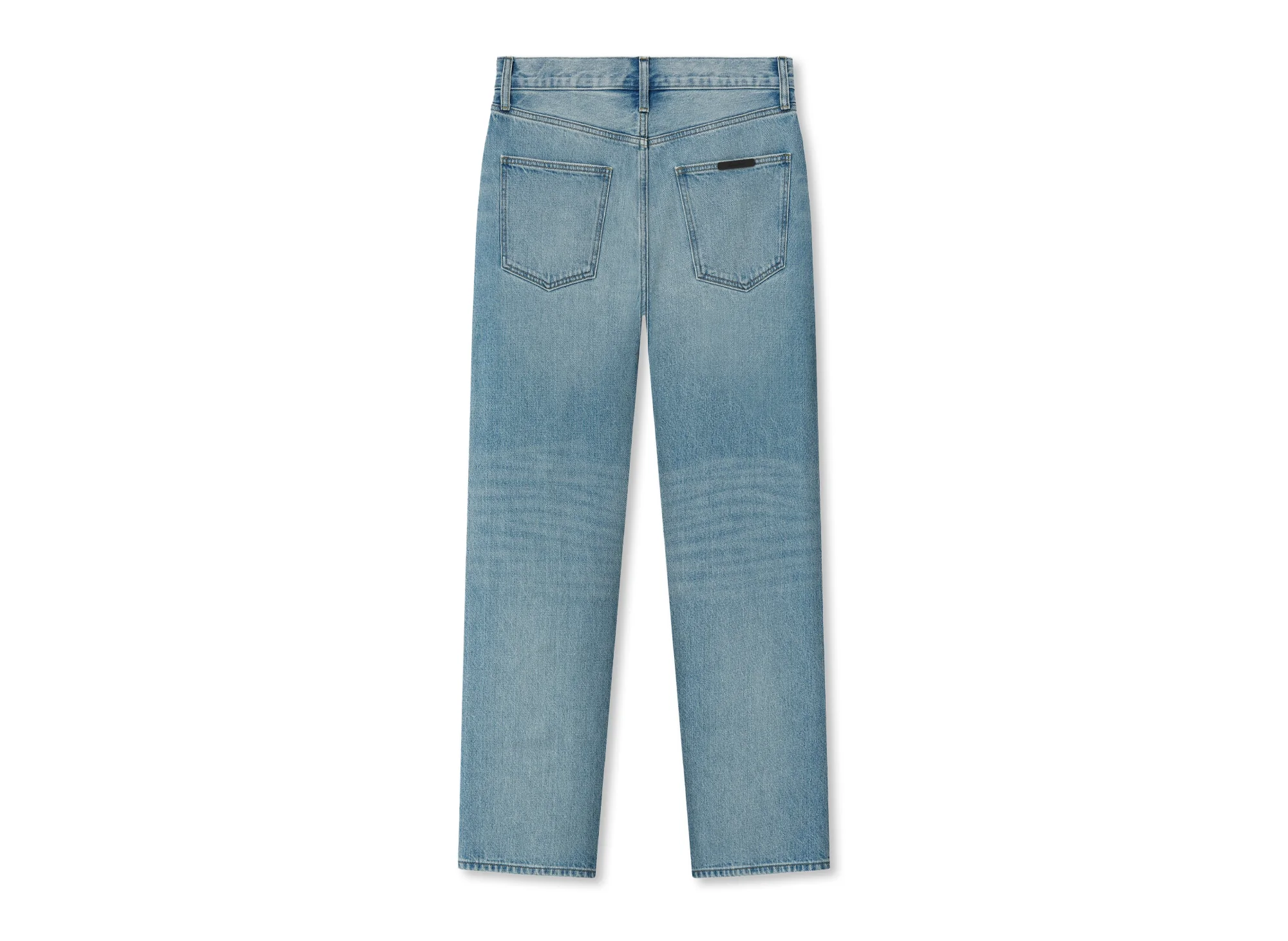 Fear of God Essentials Denim 5 Pocket Jeans 'Classic Blue' - Image 2