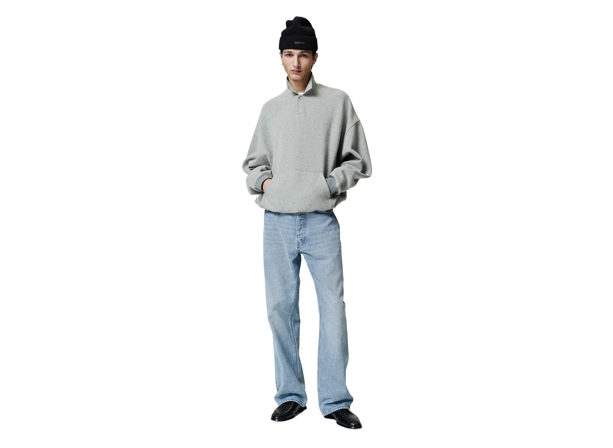Fear of God Essentials Denim 5 Pocket Jeans 'Classic Blue' - Image 4