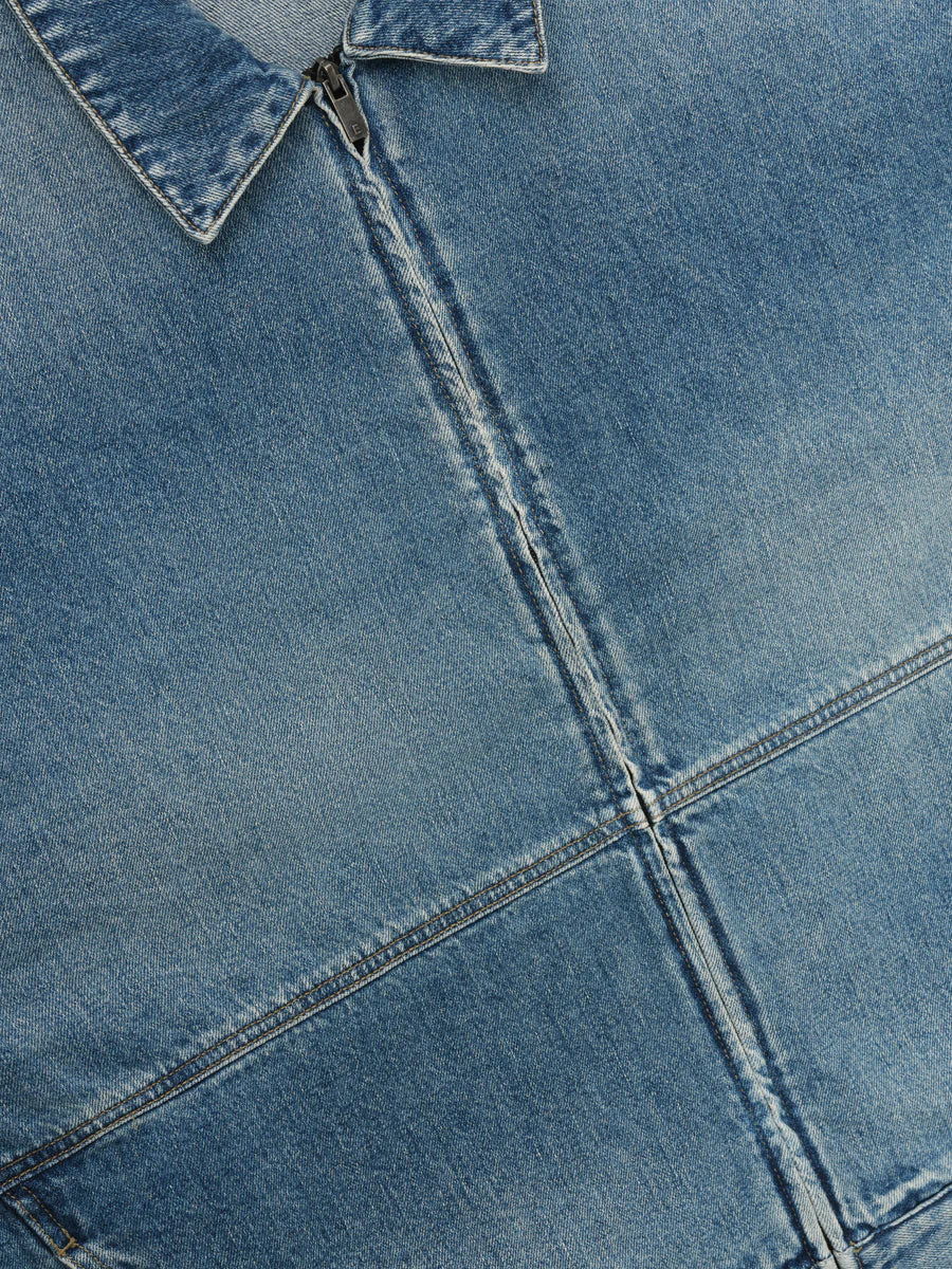 Fear of God Essentials Denim Trucker Jacket - Image 2