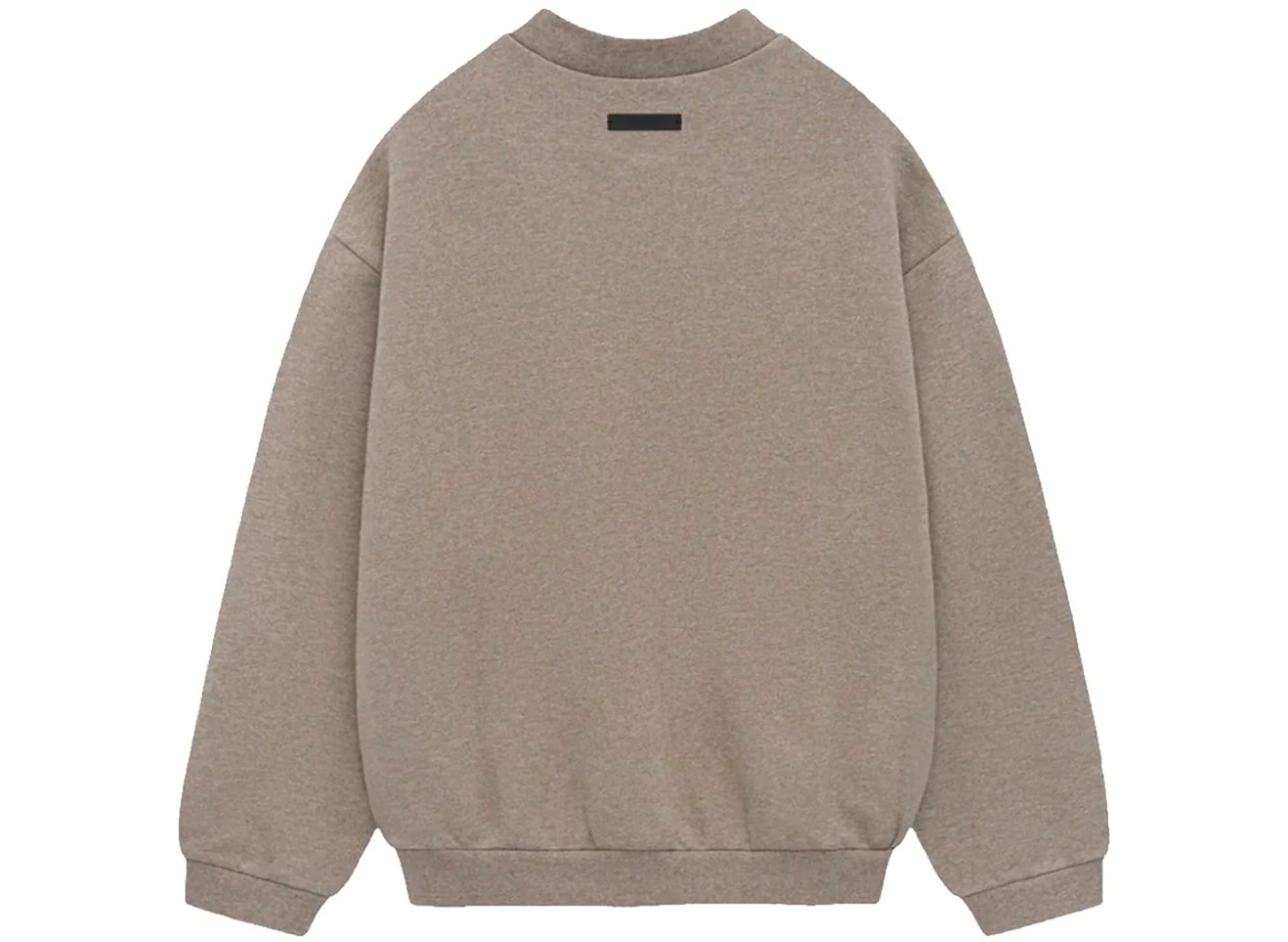 Fear of God Essentials Fleece Crewneck in Heather Grey - Image 2