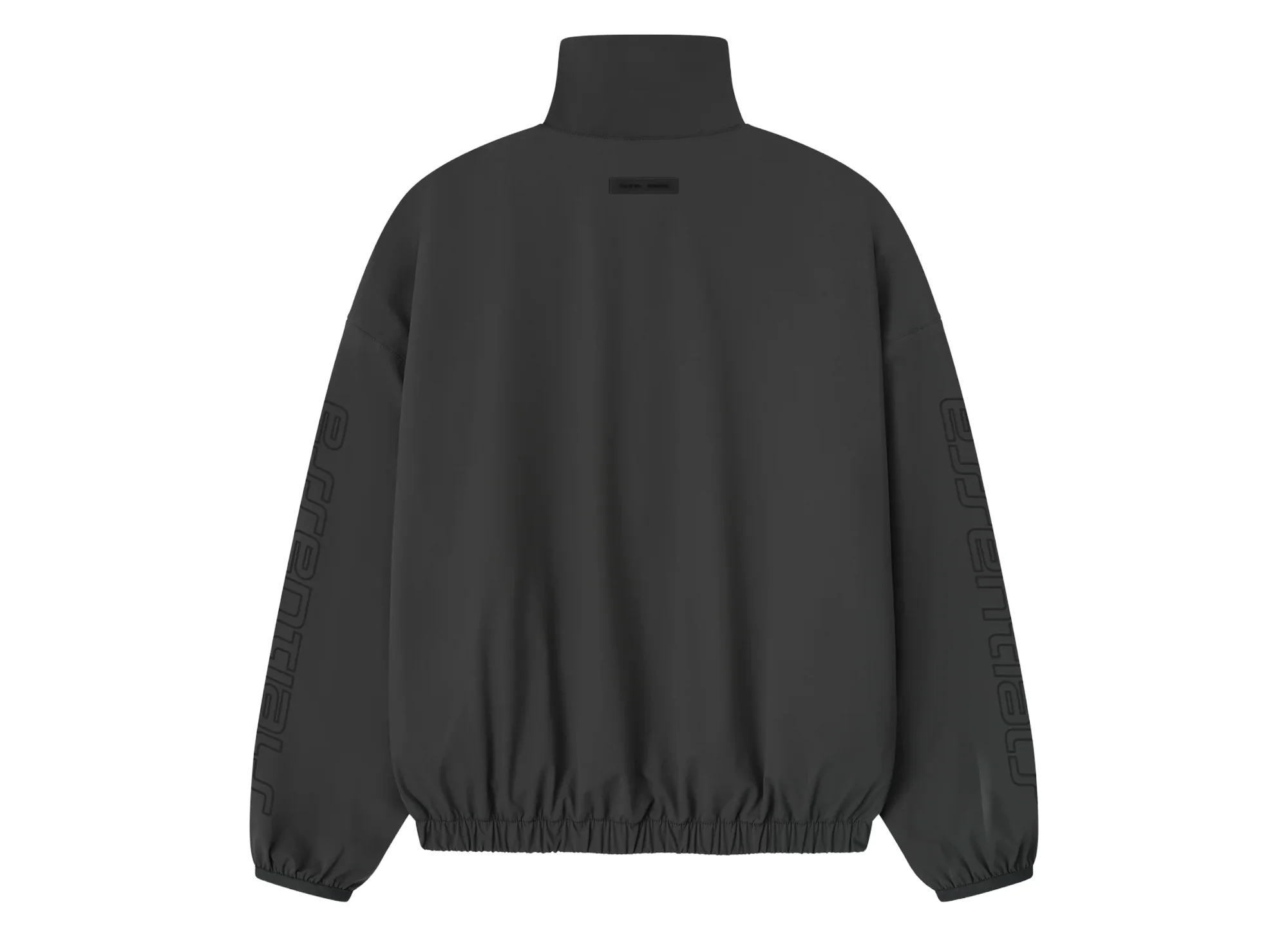 Fear of God Essentials Half Zip Track Jacket 'Iron Grey' - Image 2