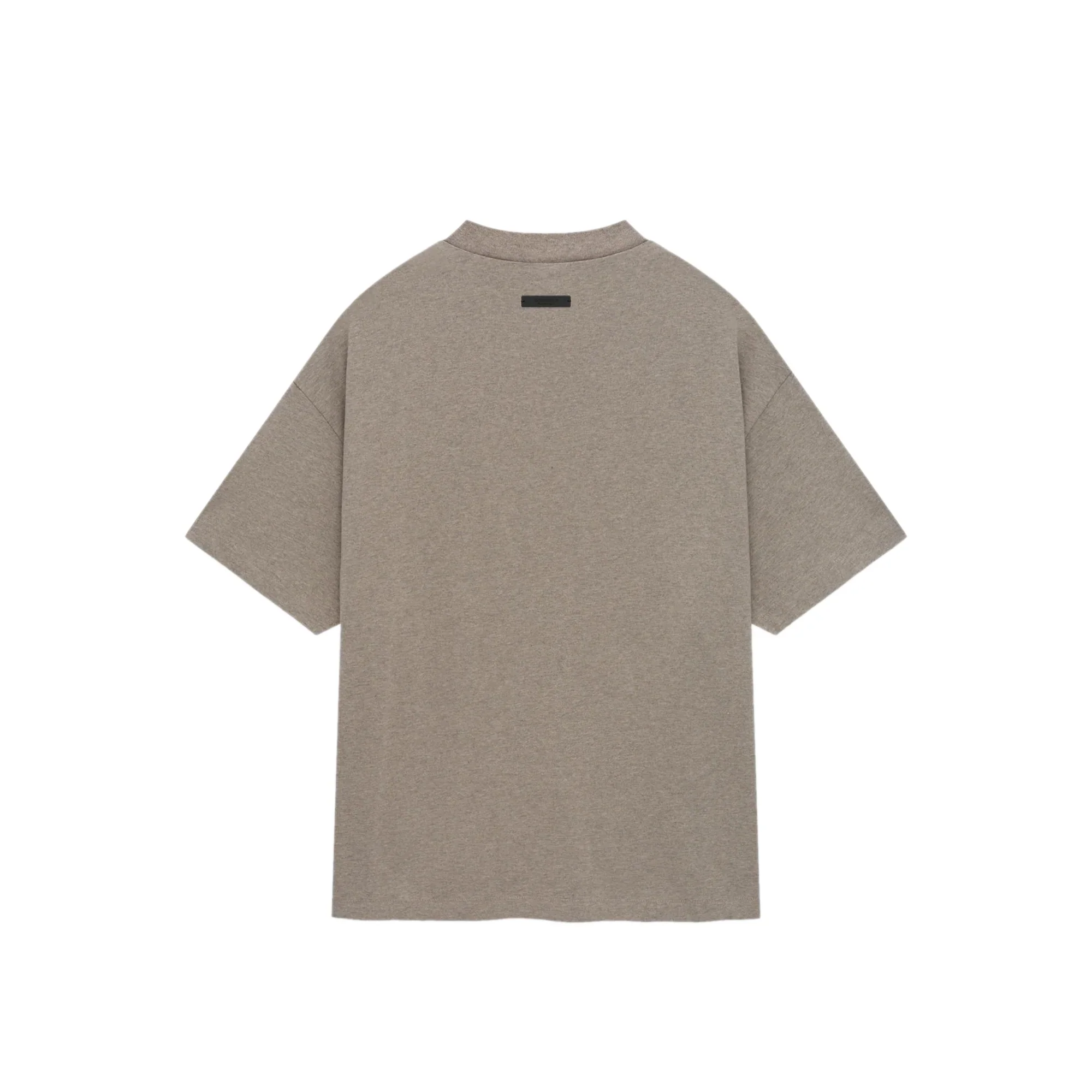 Fear of God Essentials Heavy Crewneck Tee in Heather Grey - Image 2
