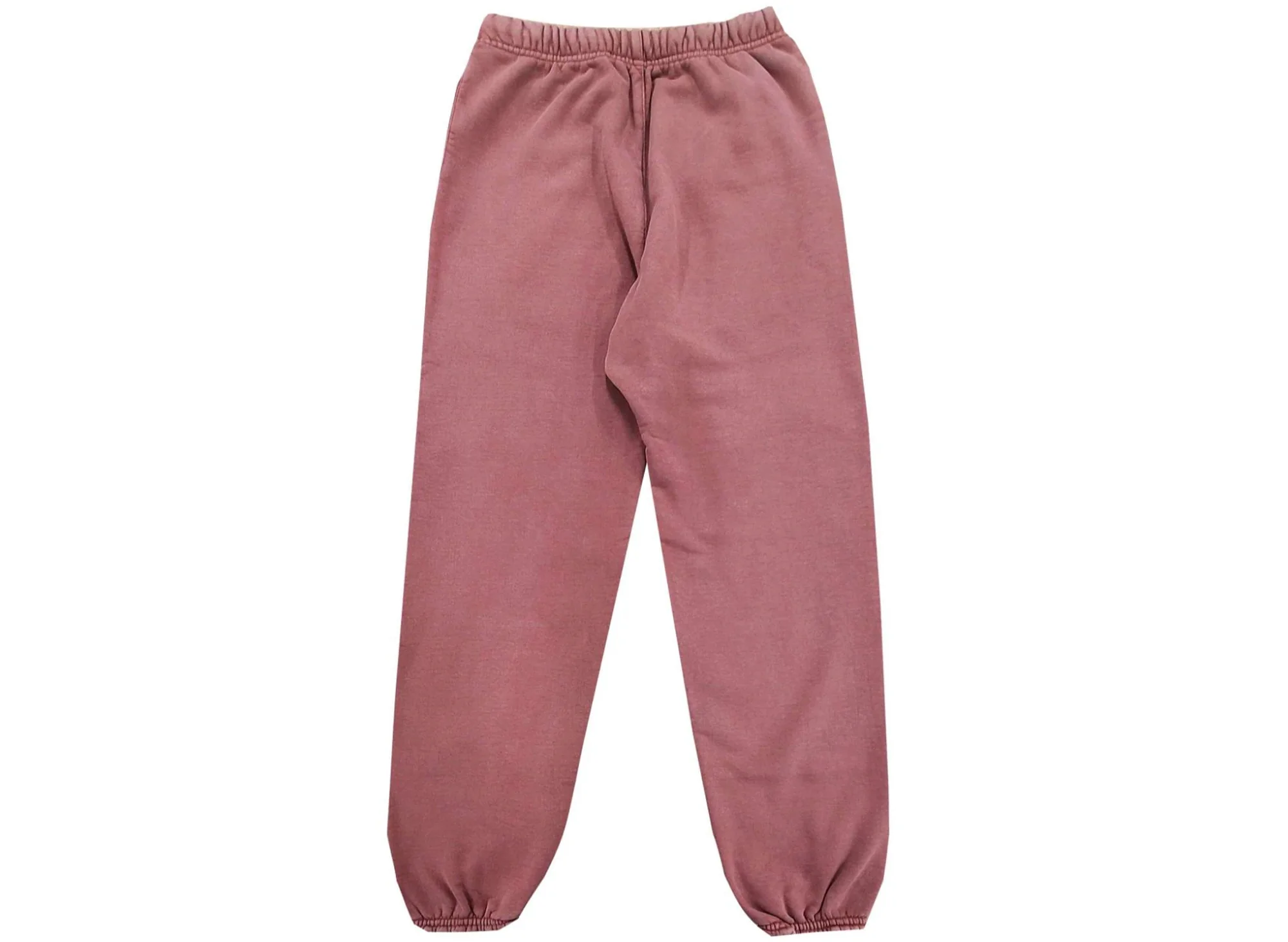 Fear of God Essentials Heavy Fleece Classic Sweatpants in Crimson - Image 2