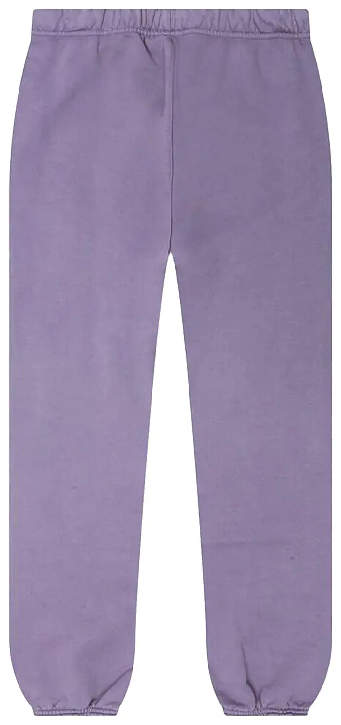 Fear of God Essentials Heavy Fleece Classic Sweatpants in Lavender - Image 2
