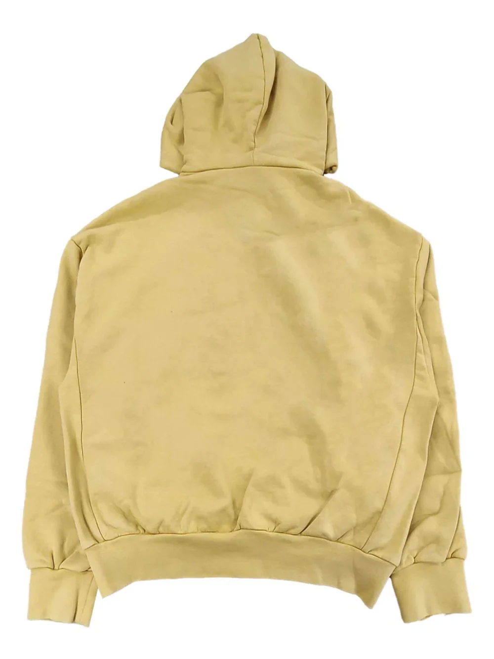Fear of God Essentials Heavy Fleece Vintage Shrunken Hoodie in Amber - Image 2